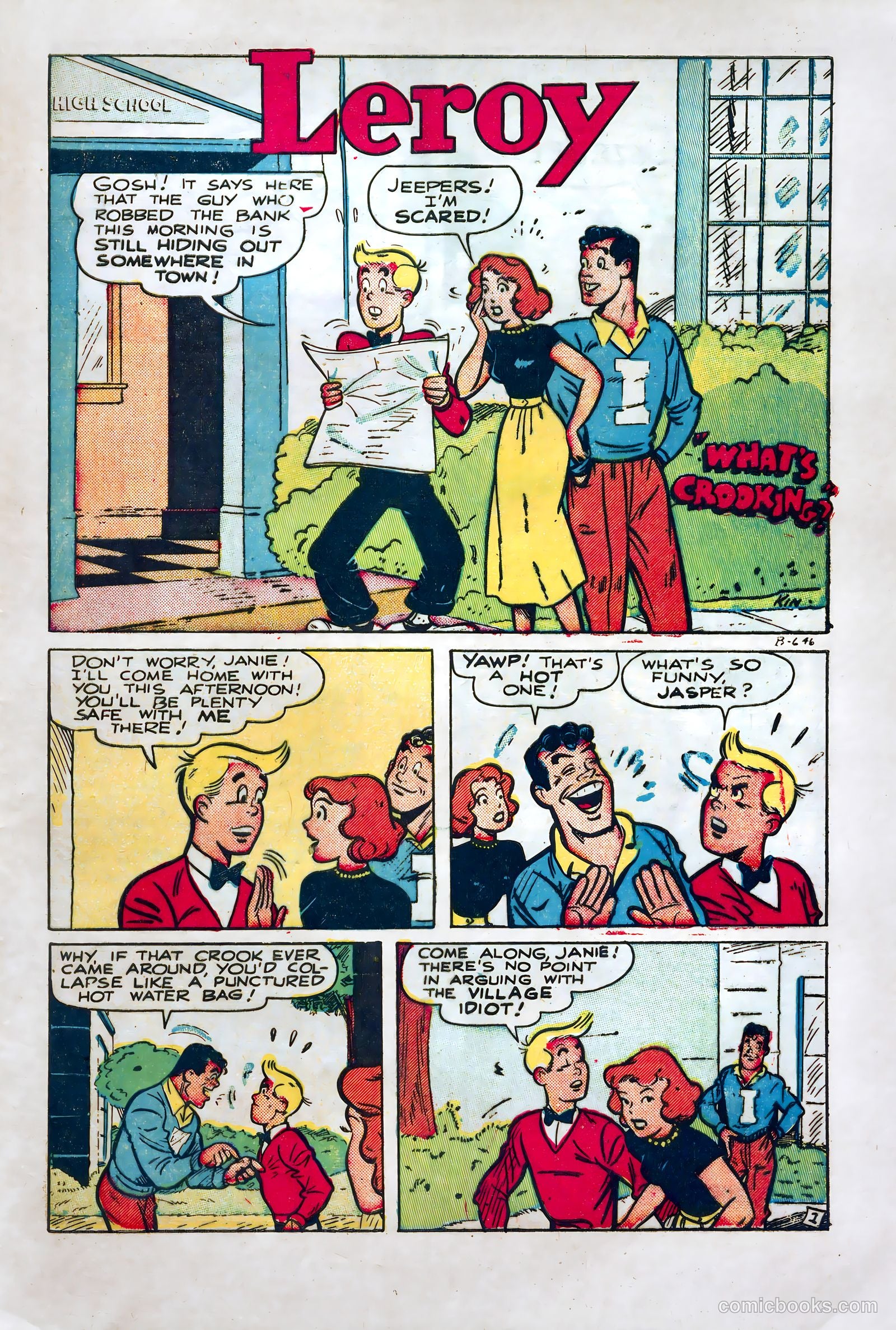 Leroy #1 (1949) — page 29 of 36