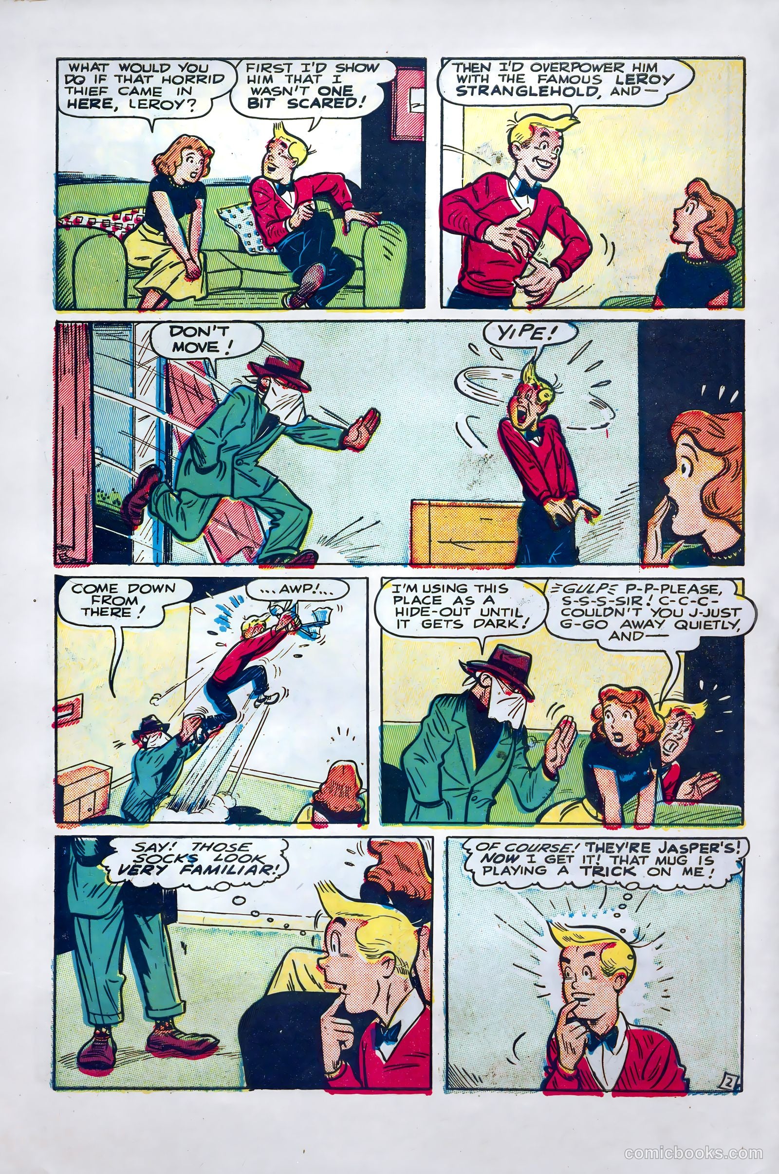Leroy #1 (1949) — page 30 of 36