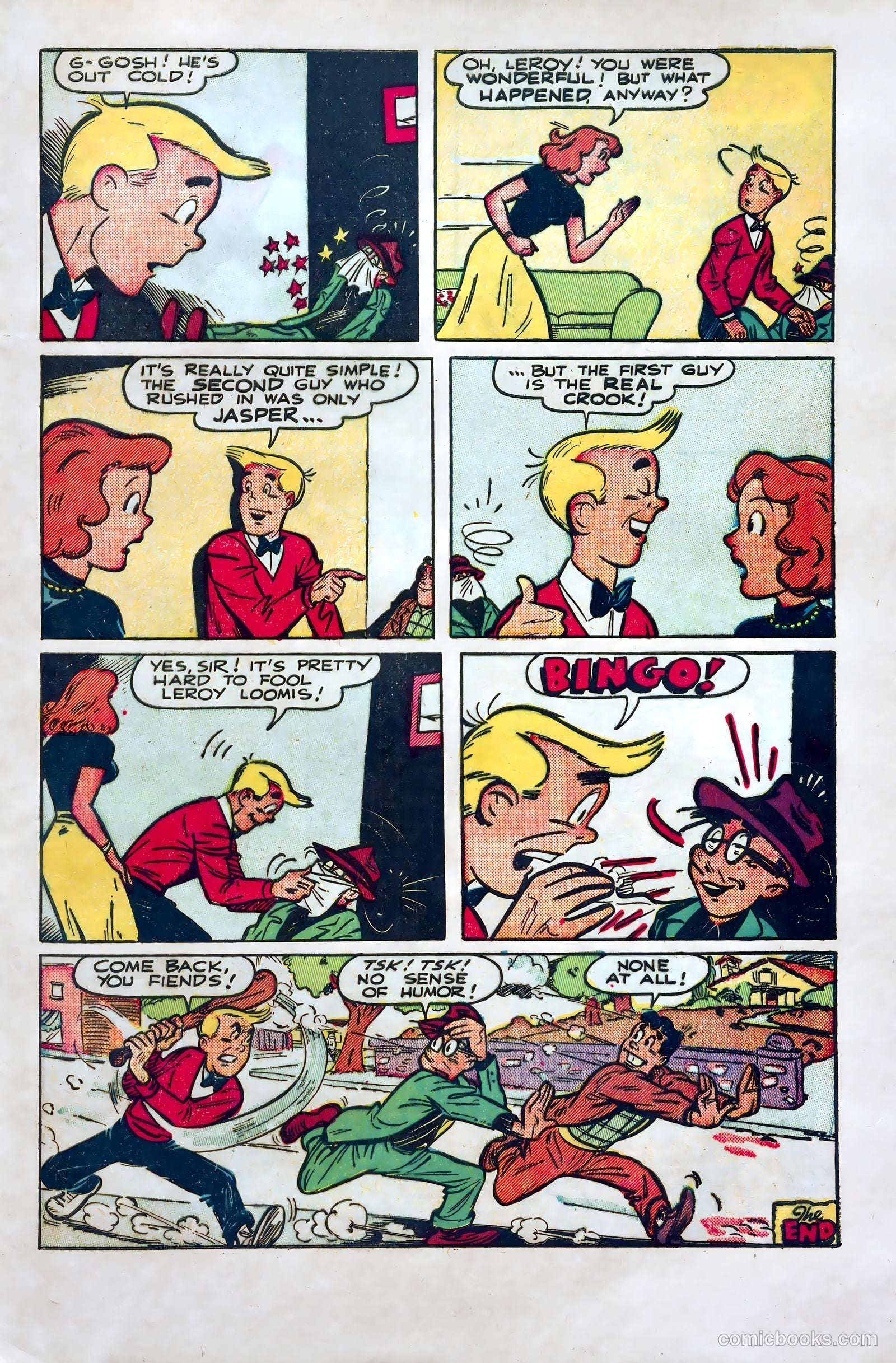 Leroy #1 (1949) — page 33 of 36