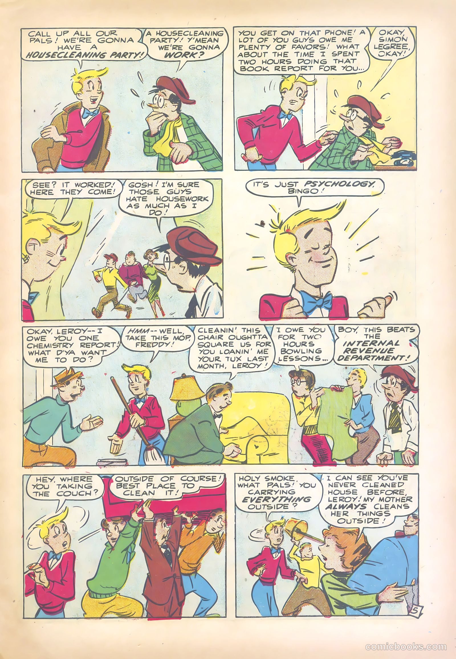 Leroy #3 (1950) — page 7 of 36