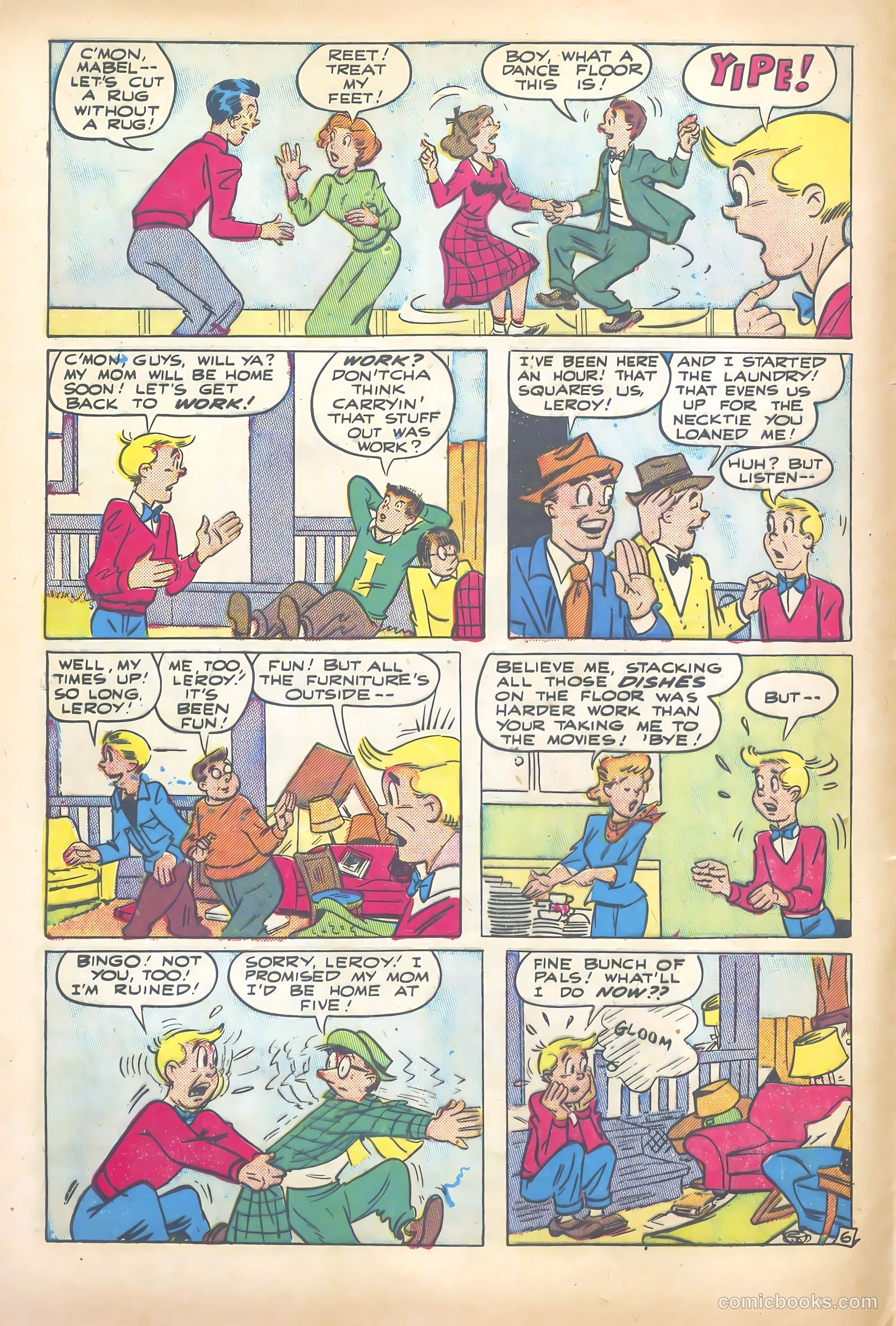 Leroy #3 (1950) — page 8 of 36
