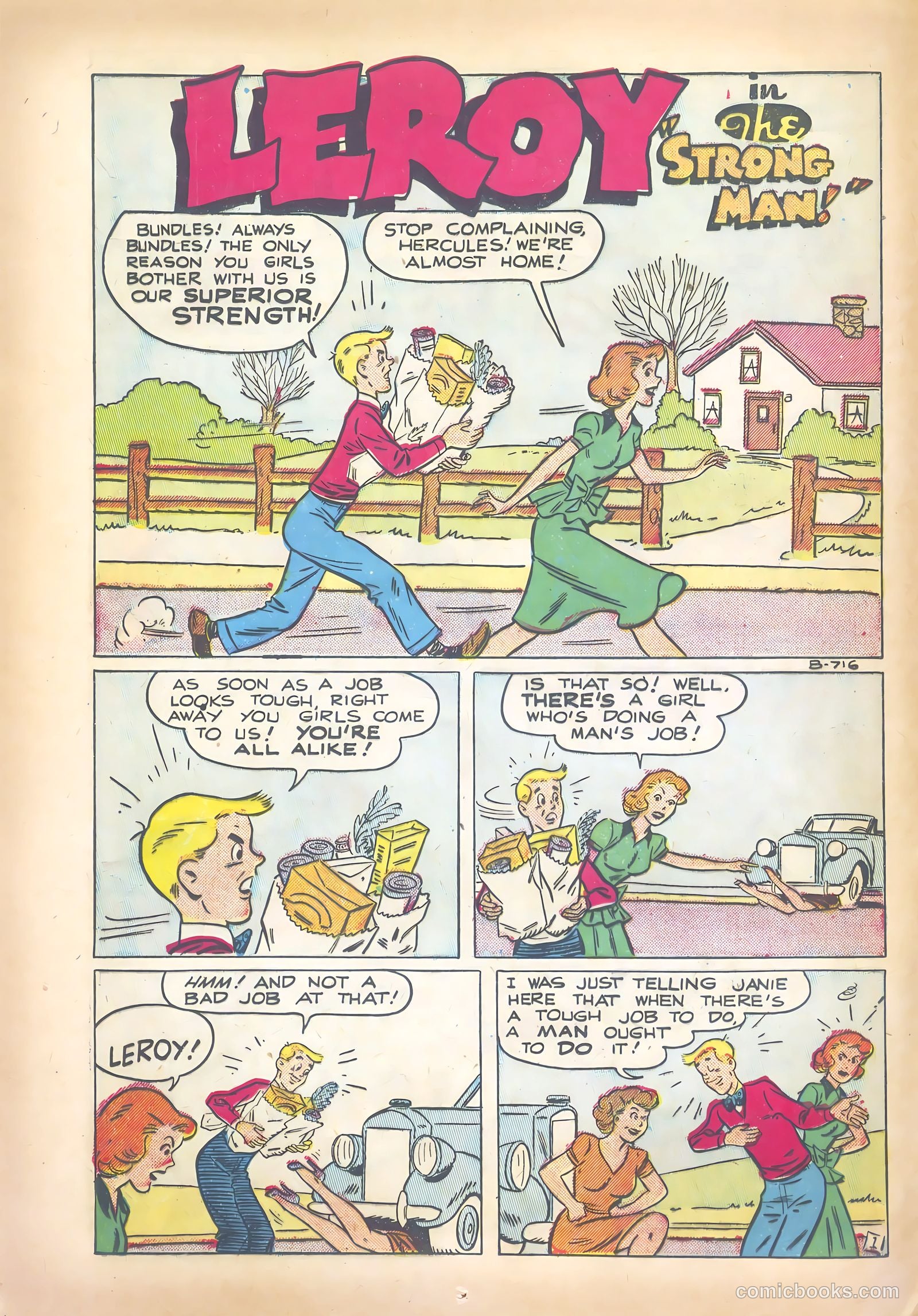 Leroy #3 (1950) — page 12 of 36