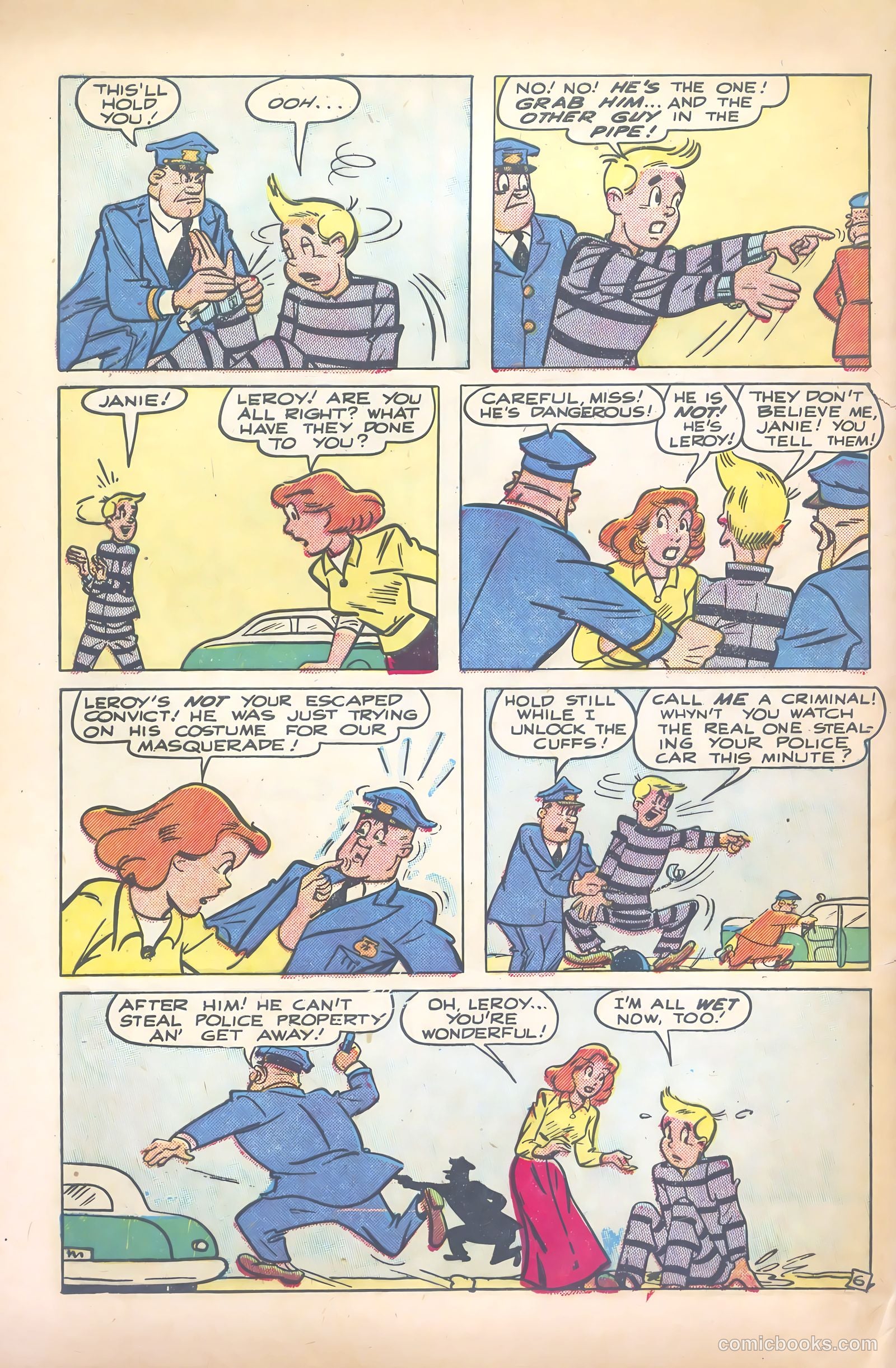 Leroy #3 (1950) — page 32 of 36