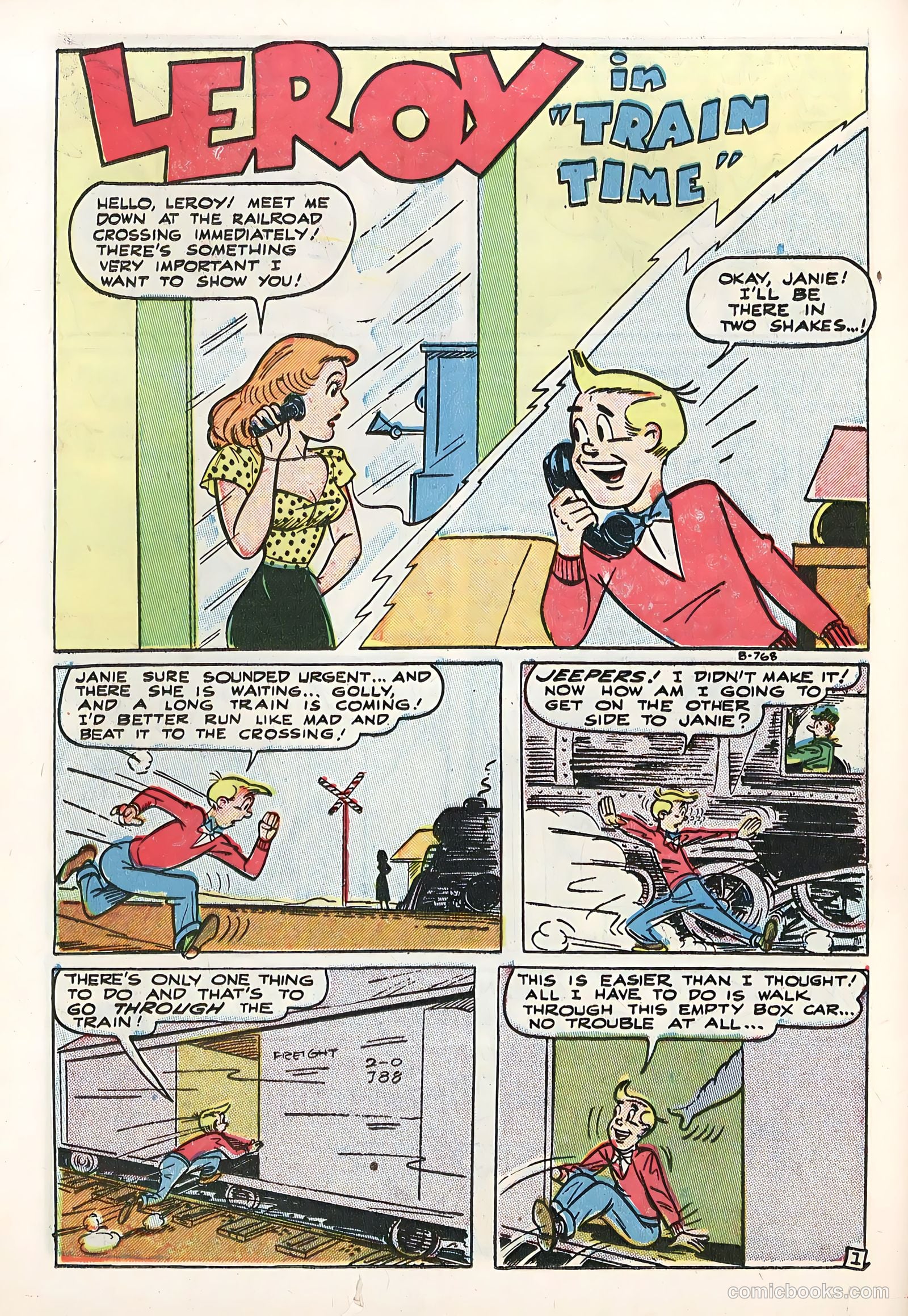 Leroy #4 (1950) — page 24 of 36