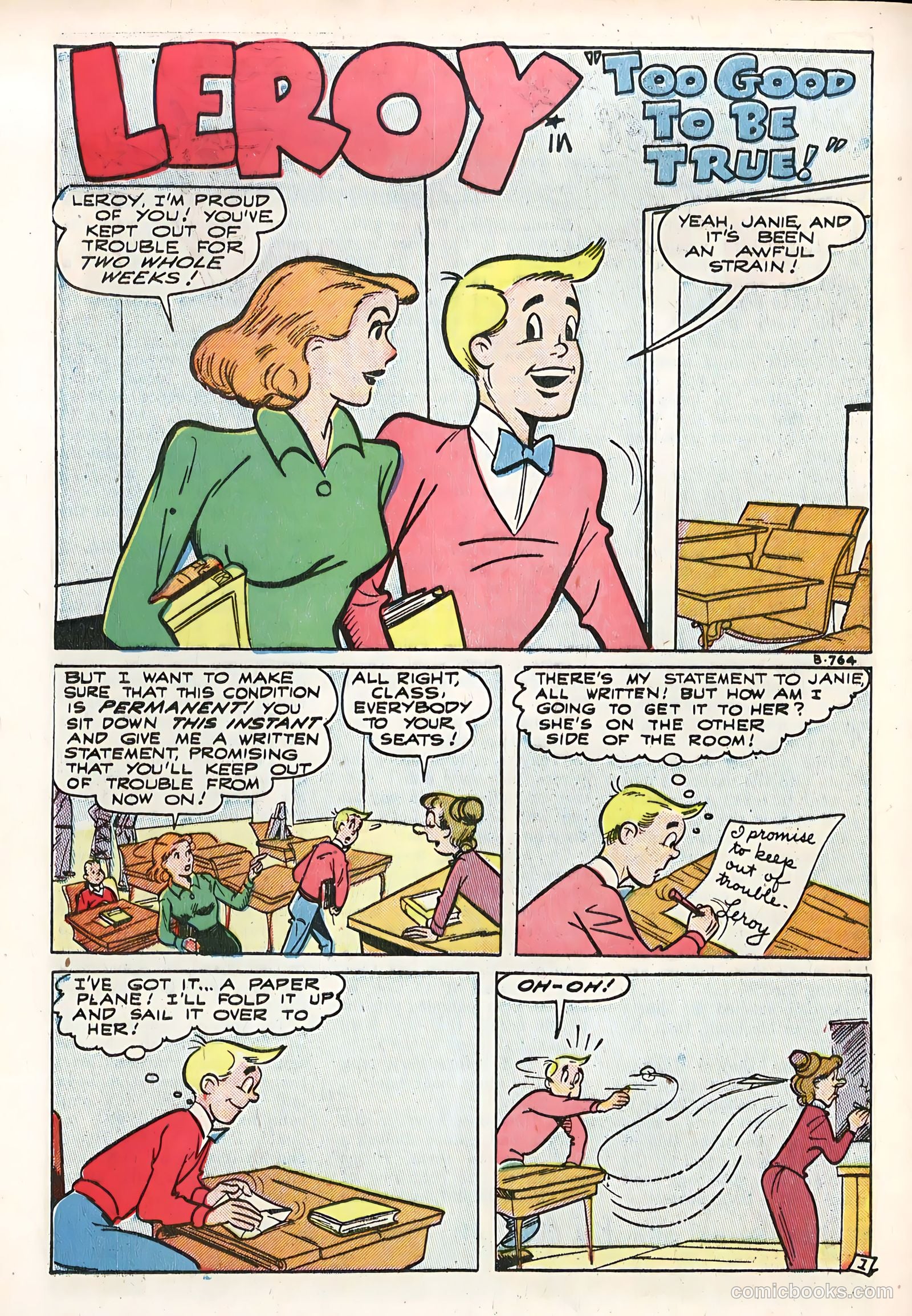 Leroy #4 (1950) — page 28 of 36