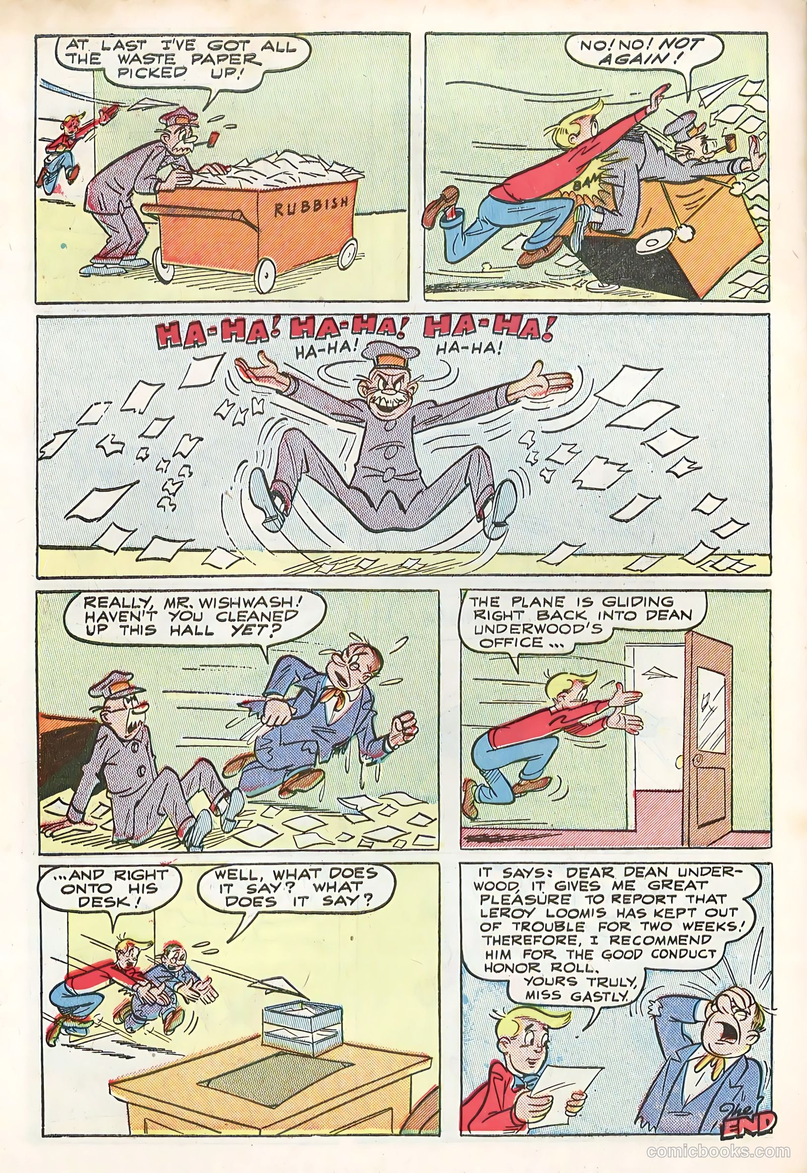Leroy #4 (1950) — page 34 of 36