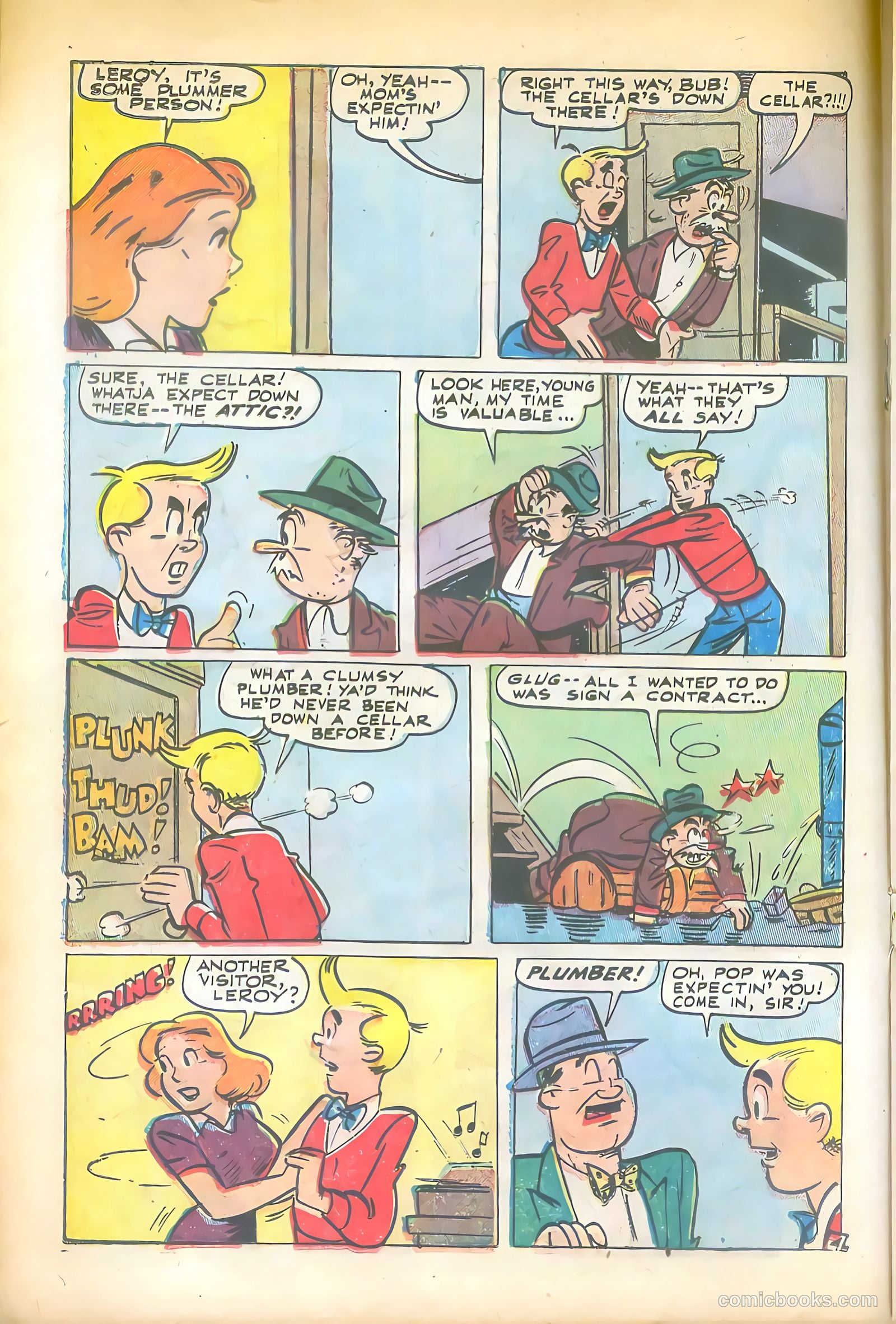Leroy #5 (1950) — page 16 of 36