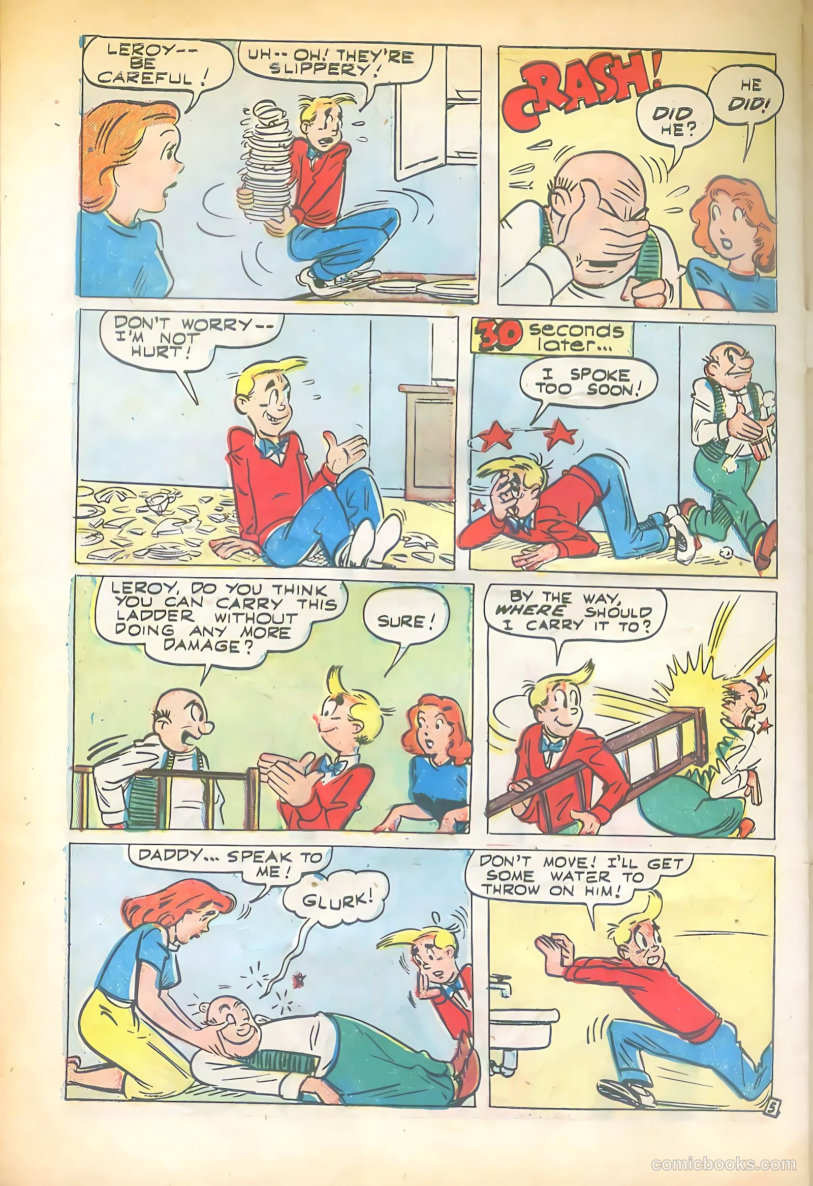 Leroy #5 (1950) — page 32 of 36