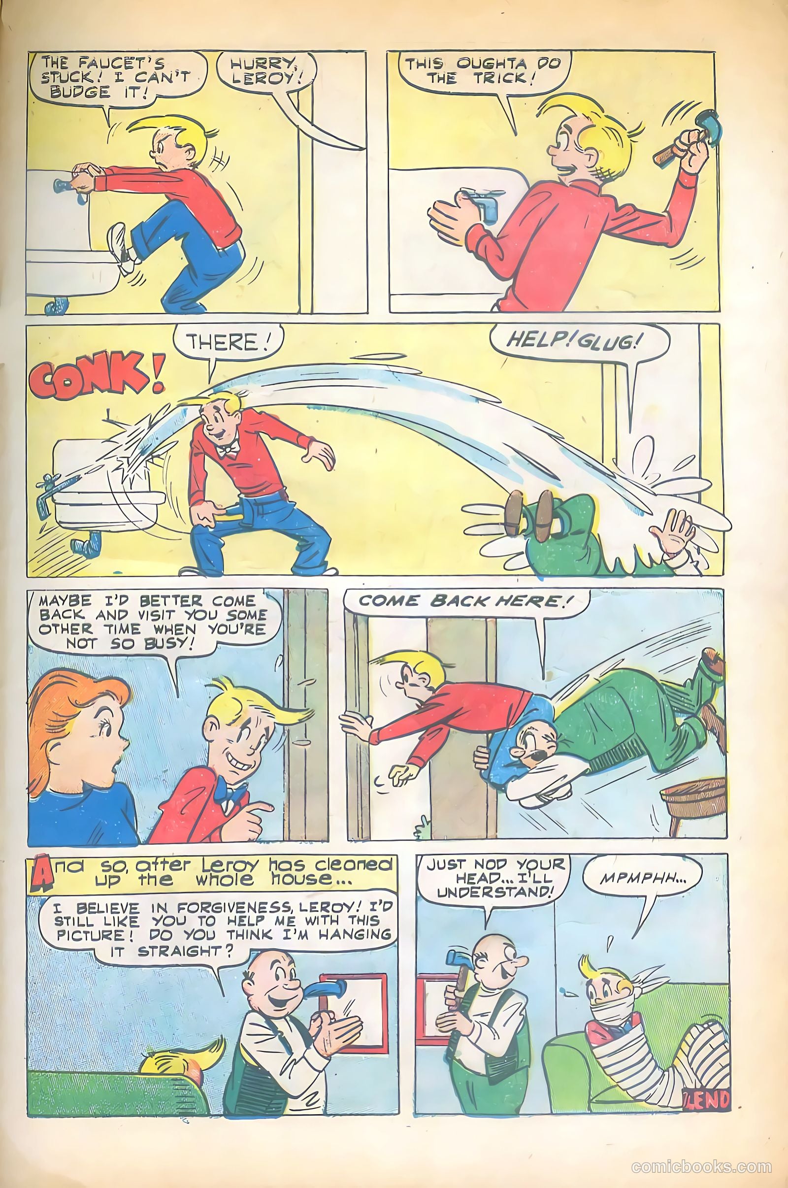 Leroy #5 (1950) — page 33 of 36