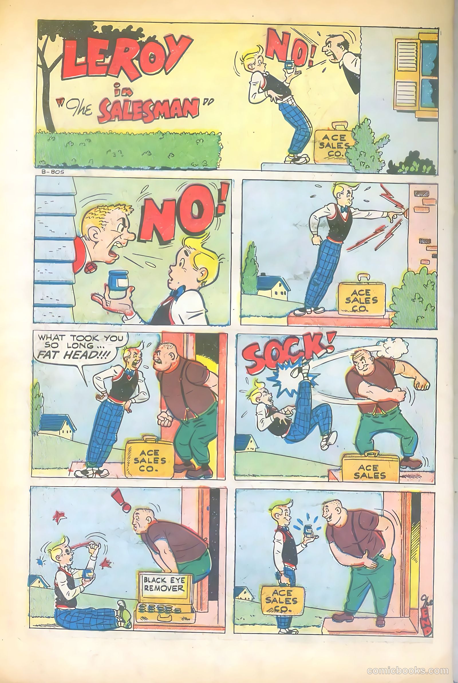 Leroy #5 (1950) — page 34 of 36