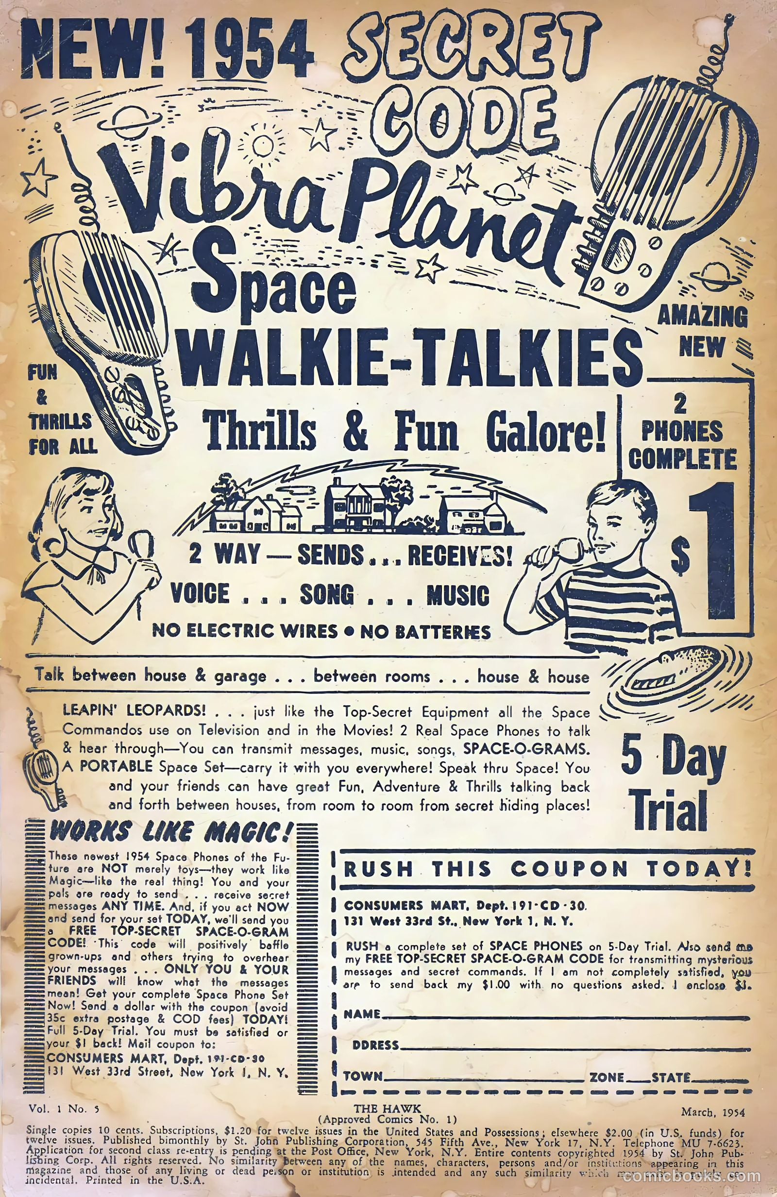 Approved Comics #1 (1954) — page 2 of 36