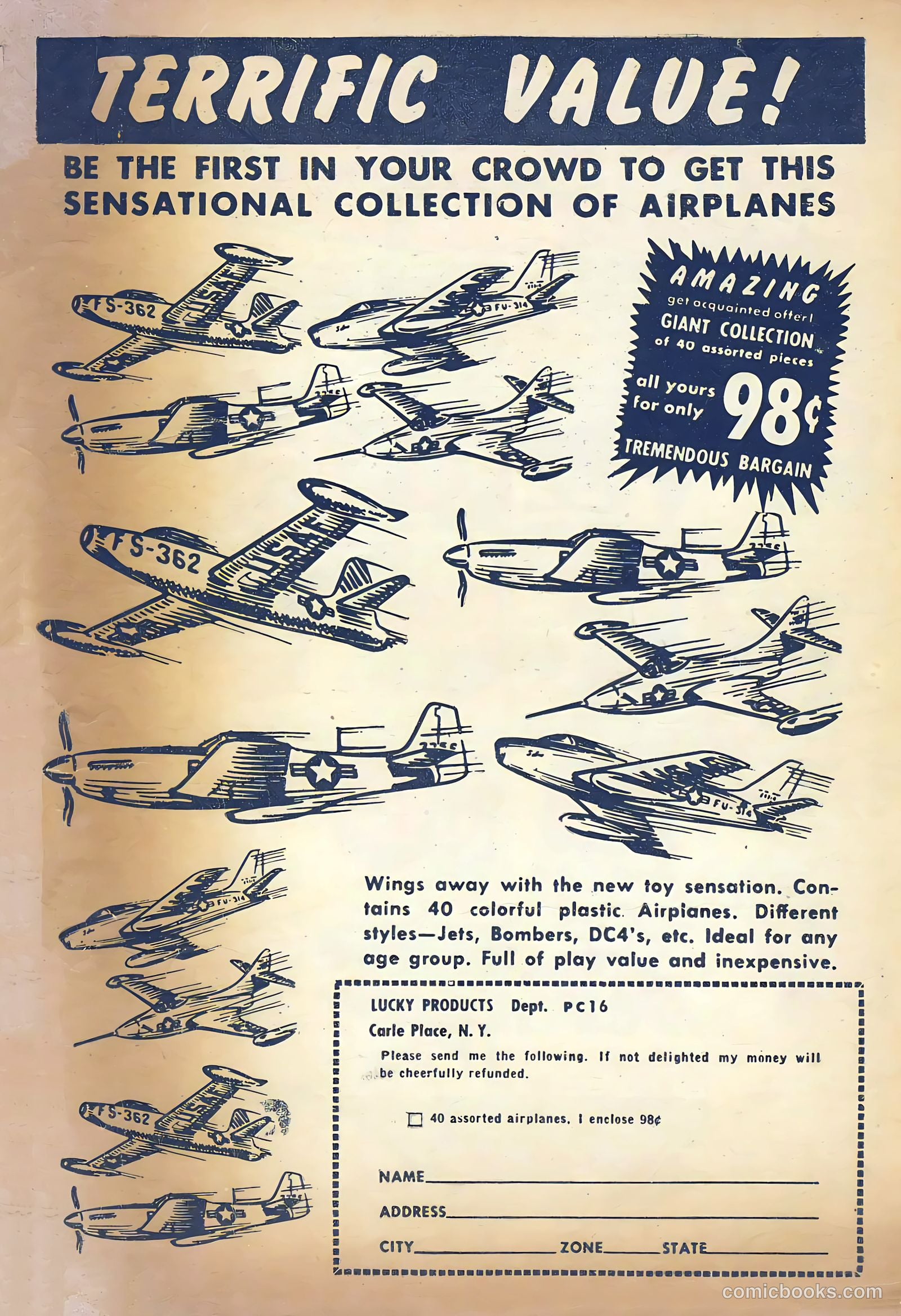 Approved Comics #1 (1954) — page 35 of 36