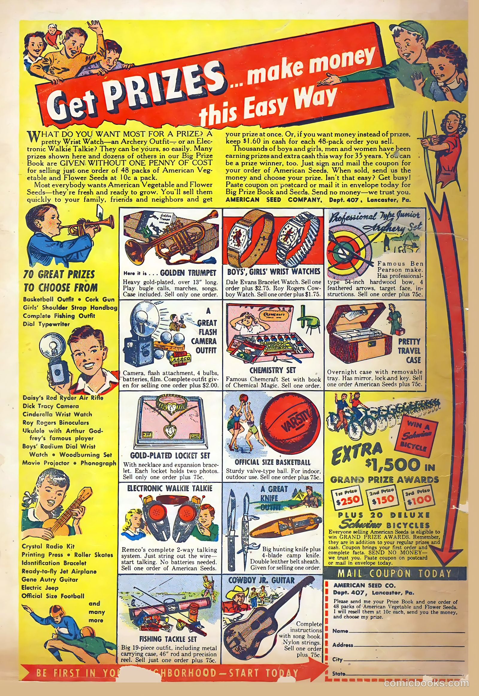 Approved Comics #1 (1954) — page 36 of 36
