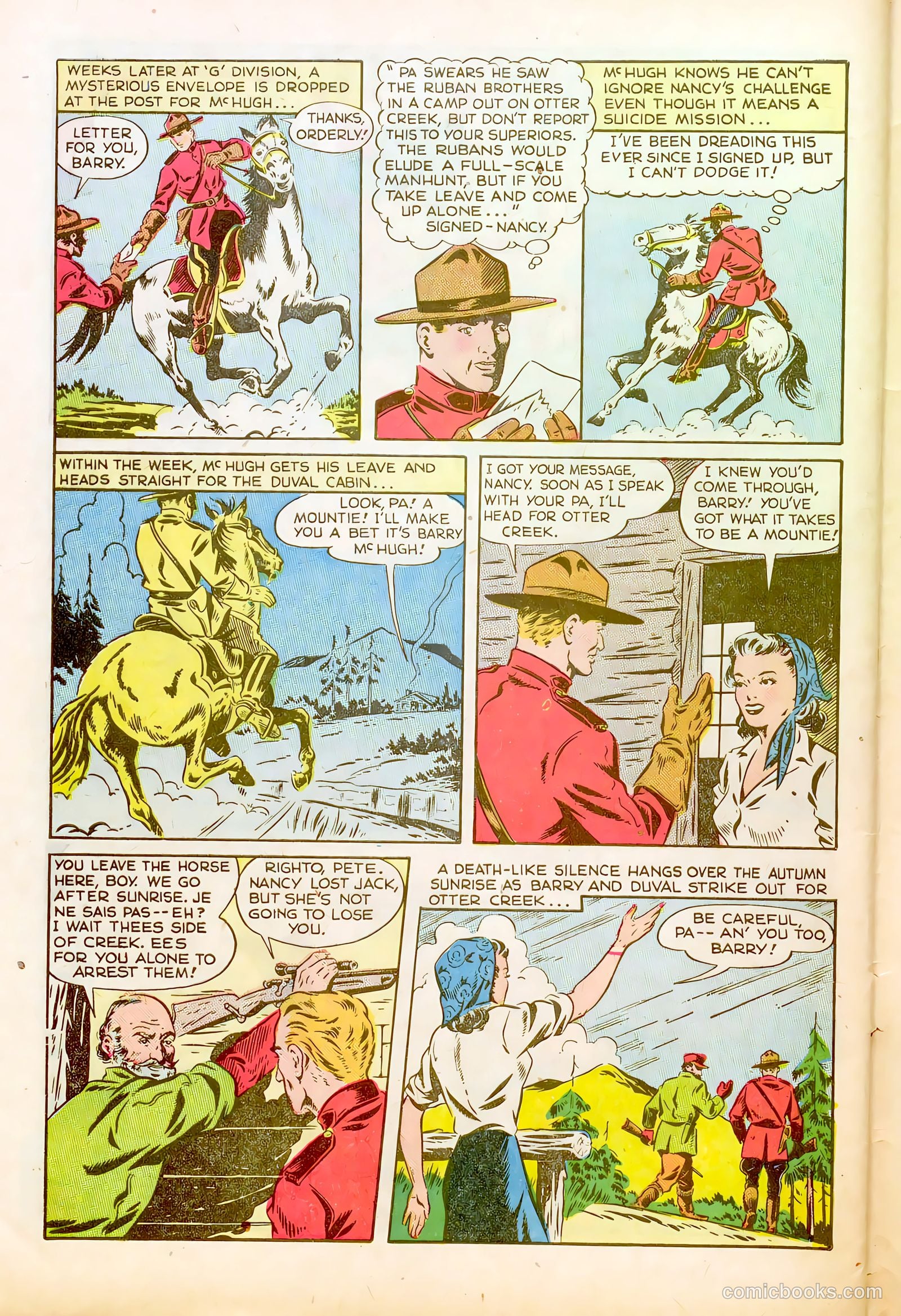Approved Comics #12 (1954) — page 32 of 36
