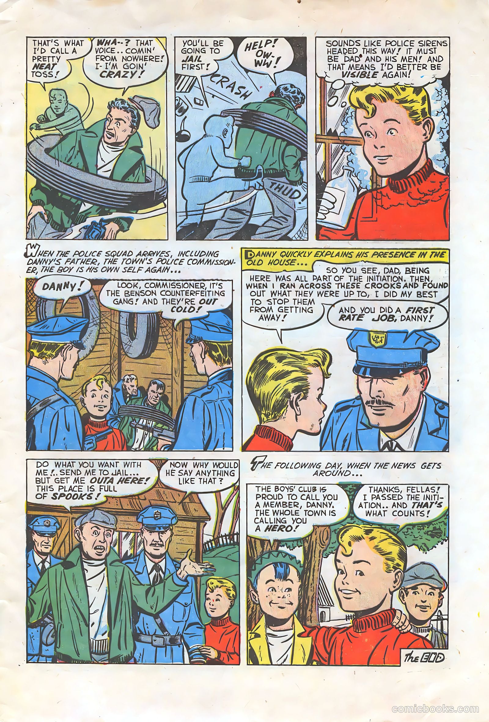 Approved Comics #2 (1954) — page 33 of 36