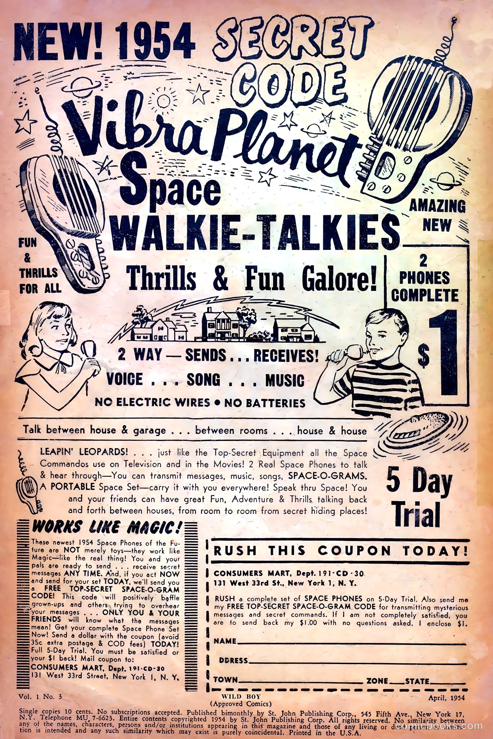 Approved Comics #3 (1954) — page 2 of 36