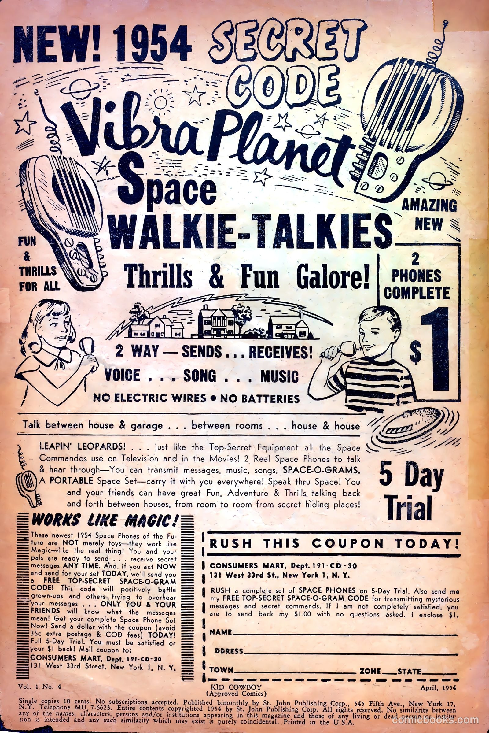 Approved Comics #4 (1954) — page 2 of 36