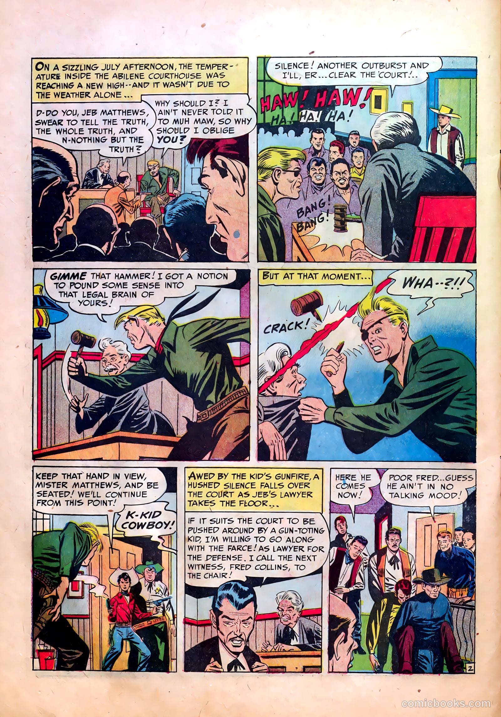 Approved Comics #4 (1954) — page 28 of 36