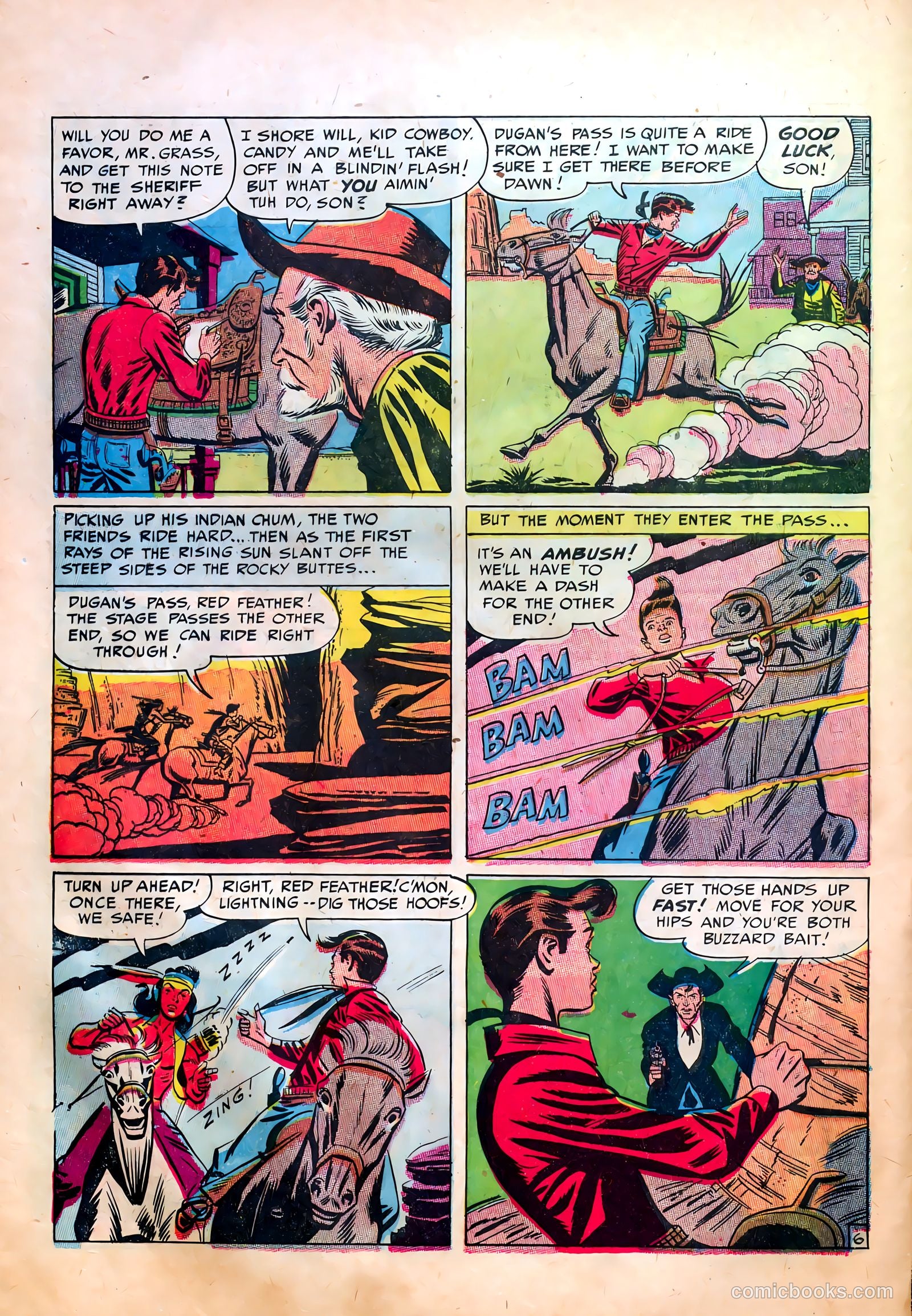 Approved Comics #4 (1954) — page 32 of 36
