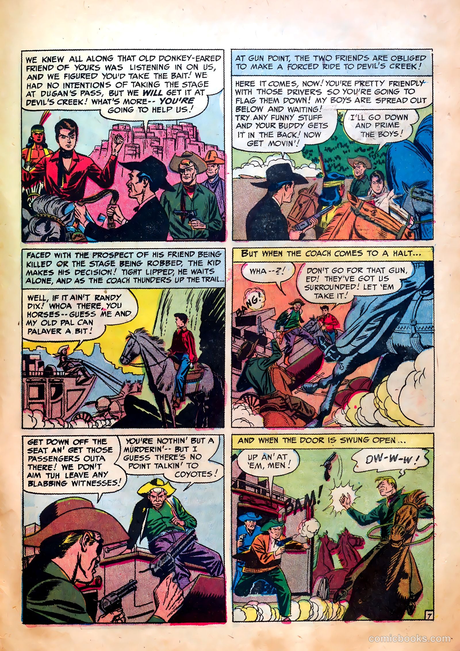 Approved Comics #4 (1954) — page 33 of 36