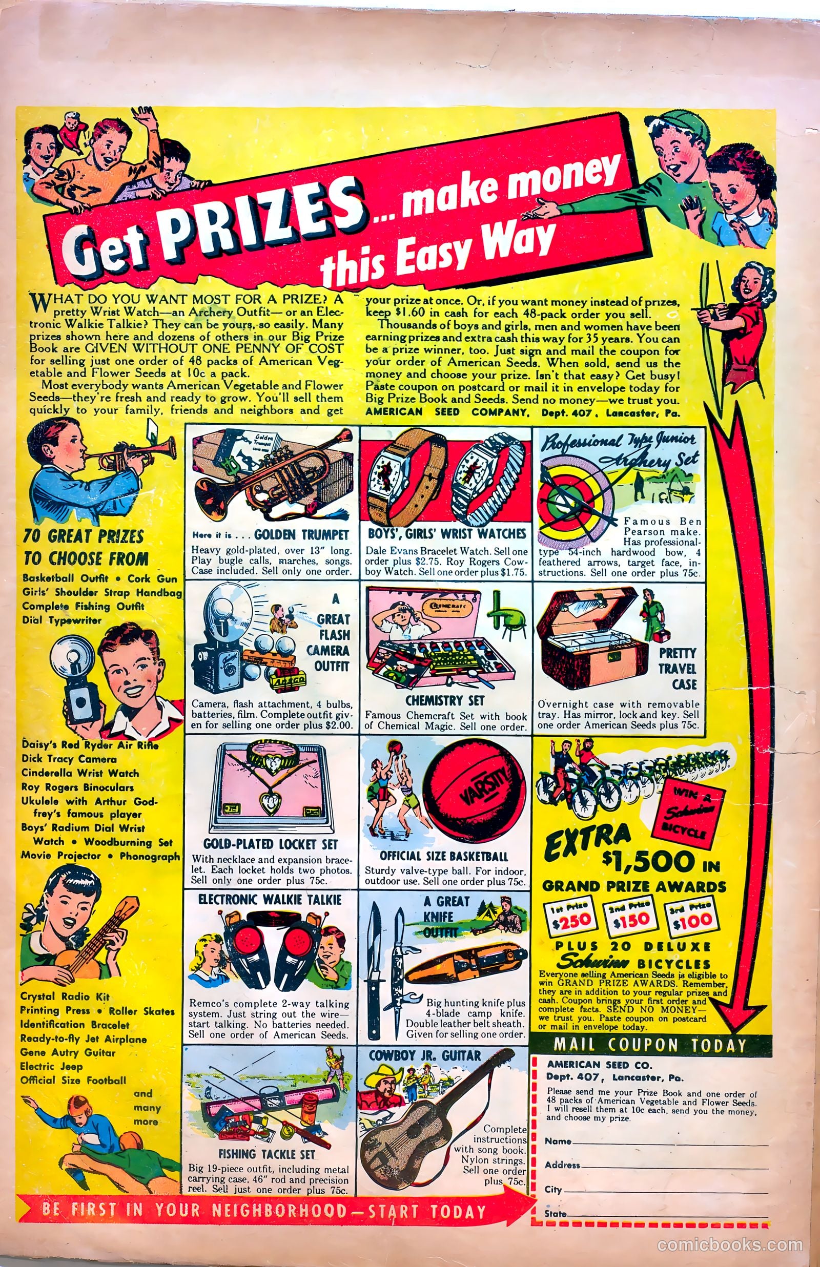 Approved Comics #4 (1954) — page 36 of 36