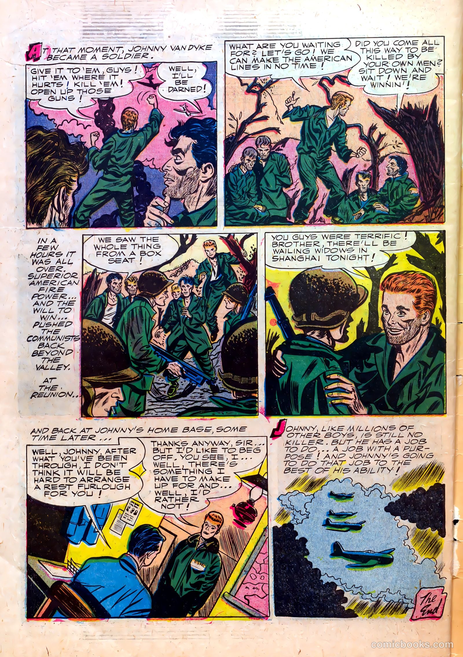 Approved Comics #5 (1954) — page 34 of 36