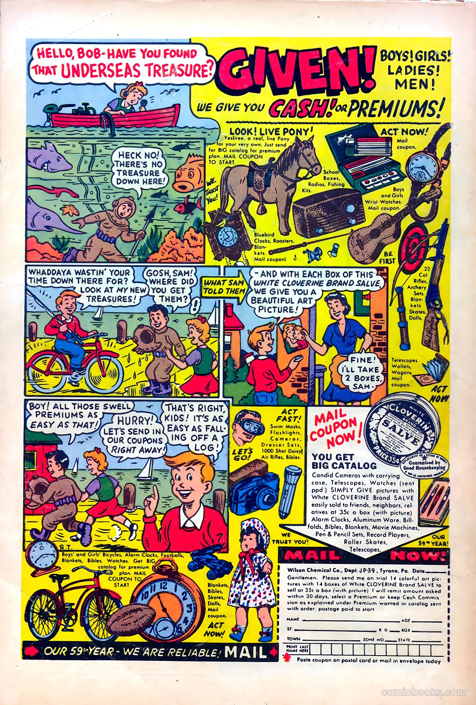 Approved Comics #5 (1954) — page 36 of 36