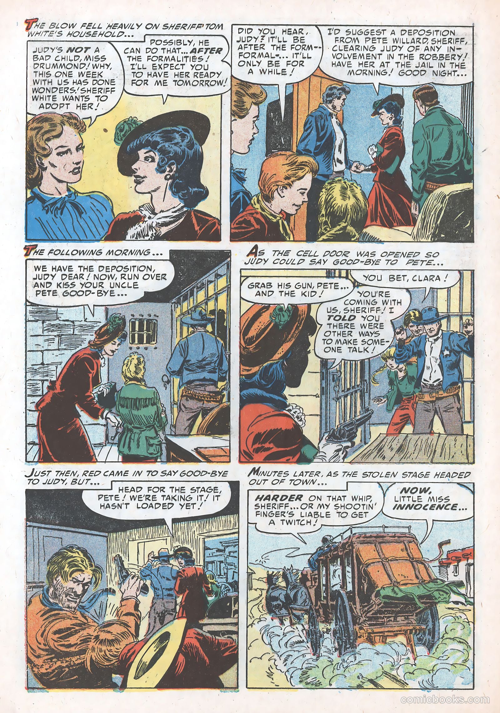 Approved Comics #7 (1954) — page 32 of 36
