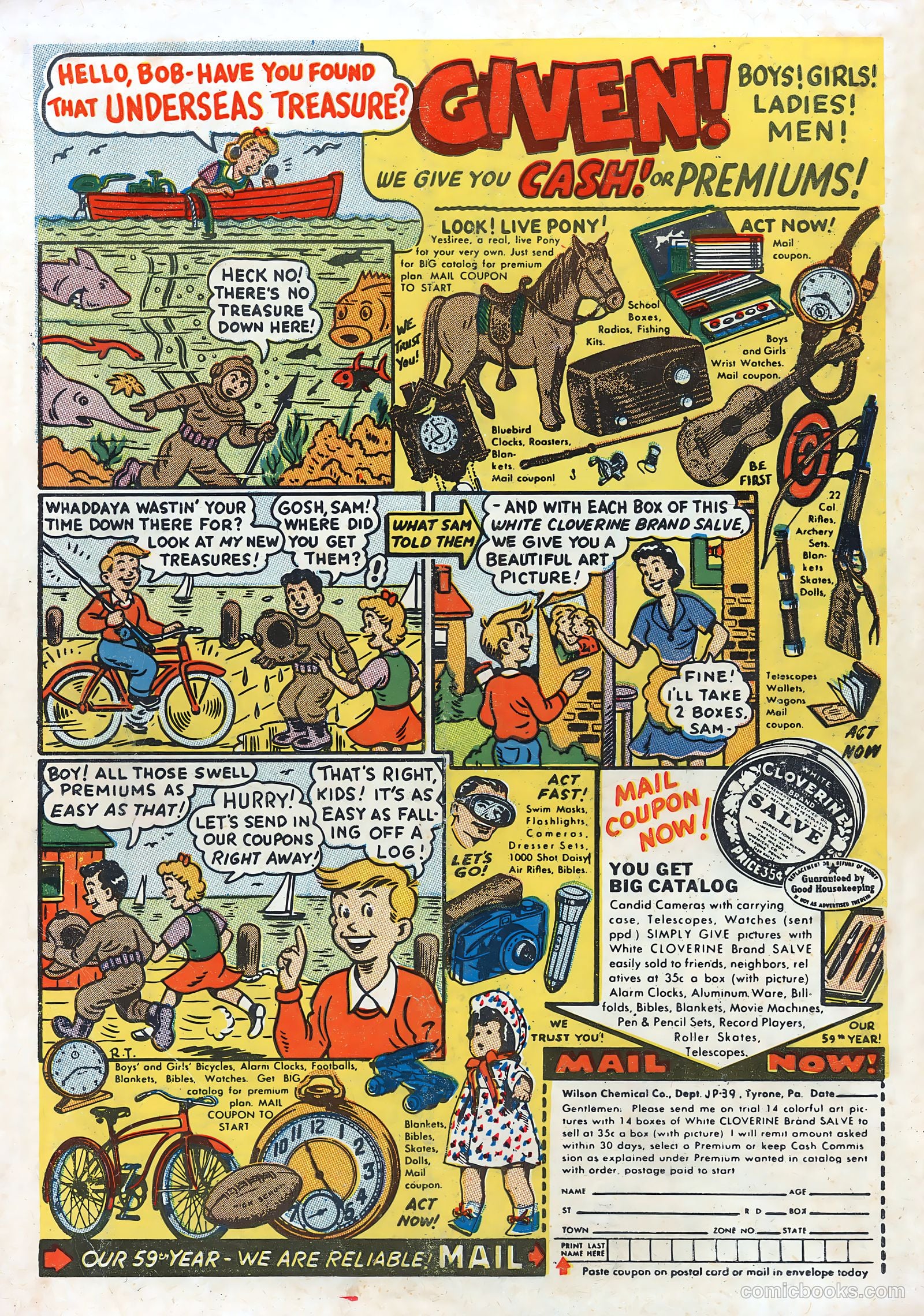Approved Comics #7 (1954) — page 36 of 36