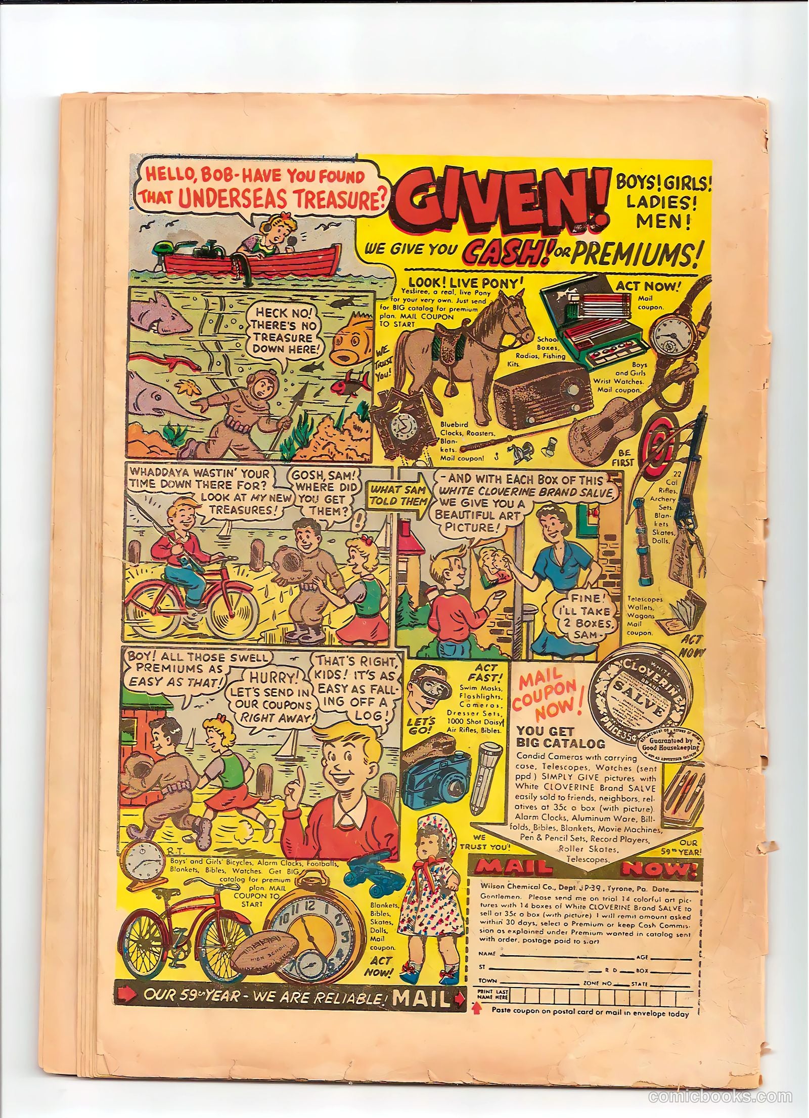 Approved Comics #8 (1954) — page 36 of 36