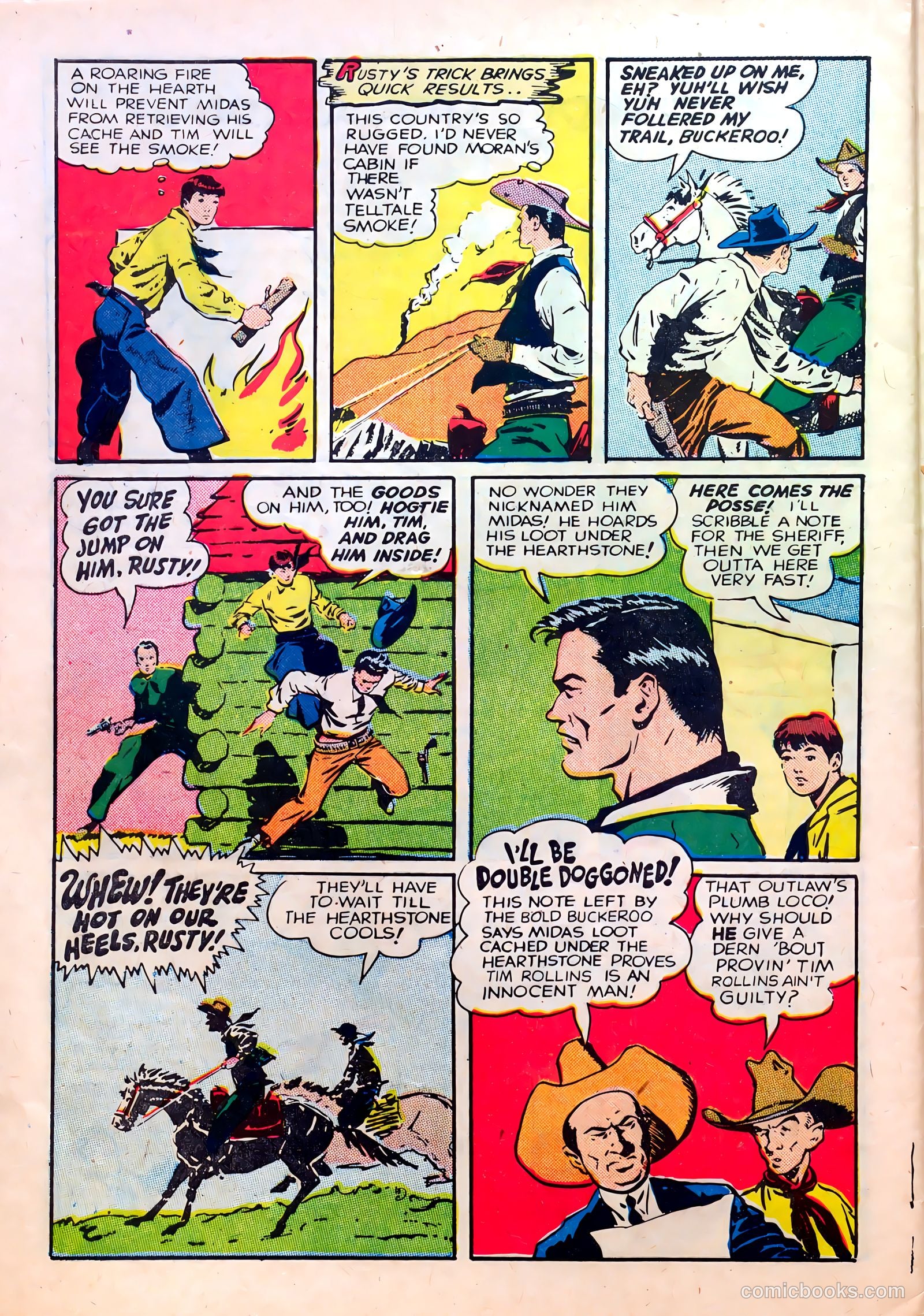 Approved Comics #9 (1954) — page 32 of 36
