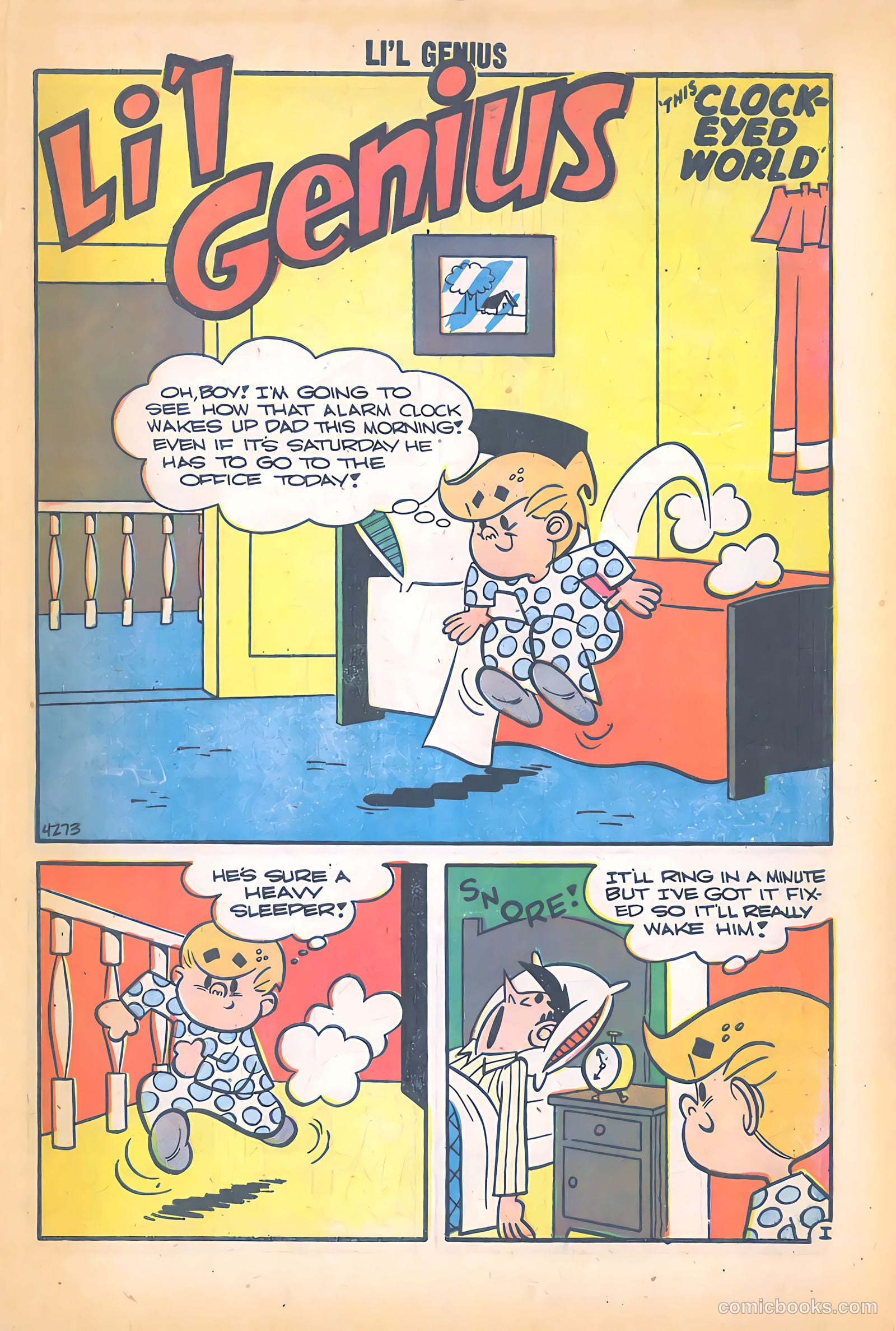 Li'l Genius #1 (1959) — page 3 of 36