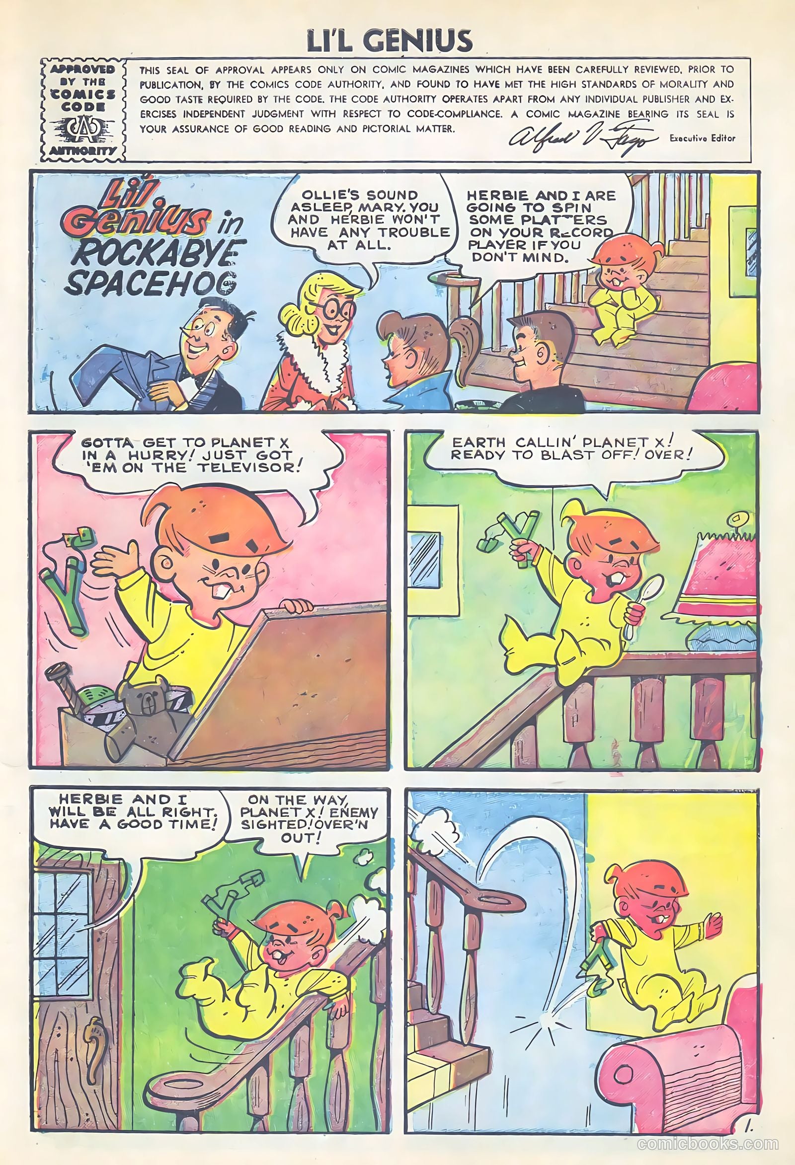 Li'l Genius #10 (1956) — page 3 of 36