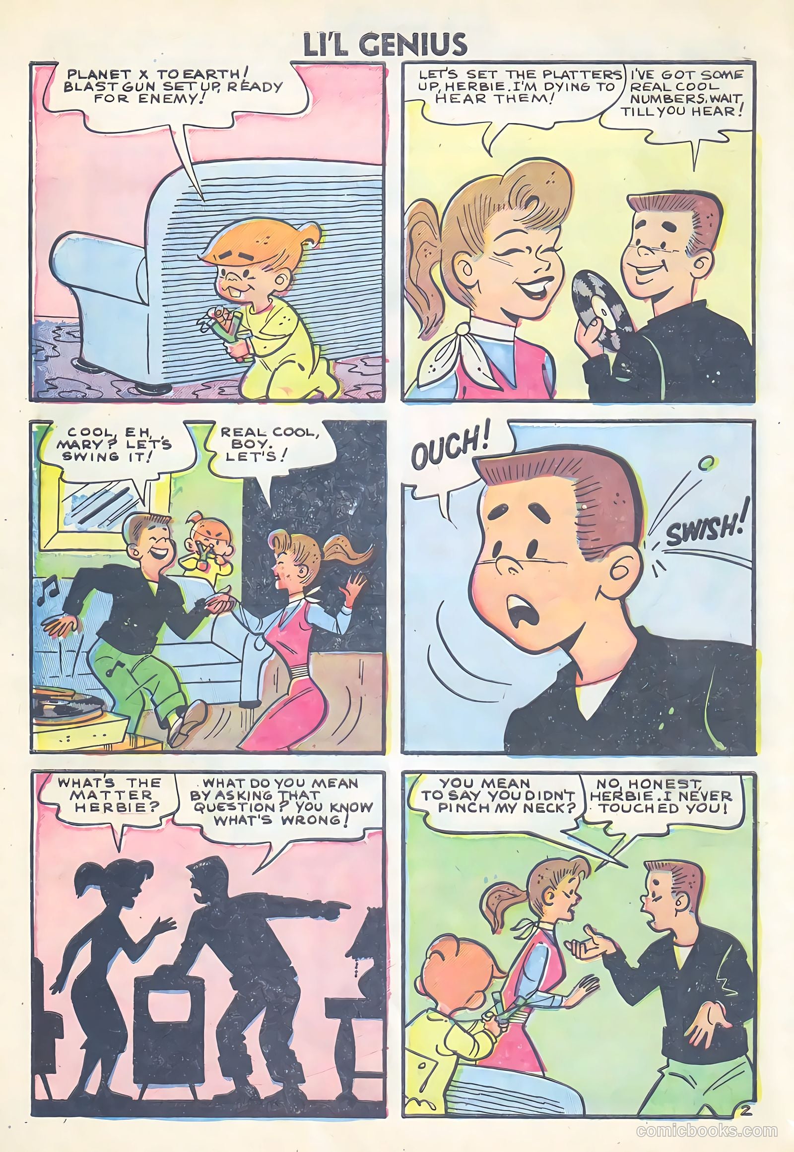 Li'l Genius #10 (1956) — page 4 of 36
