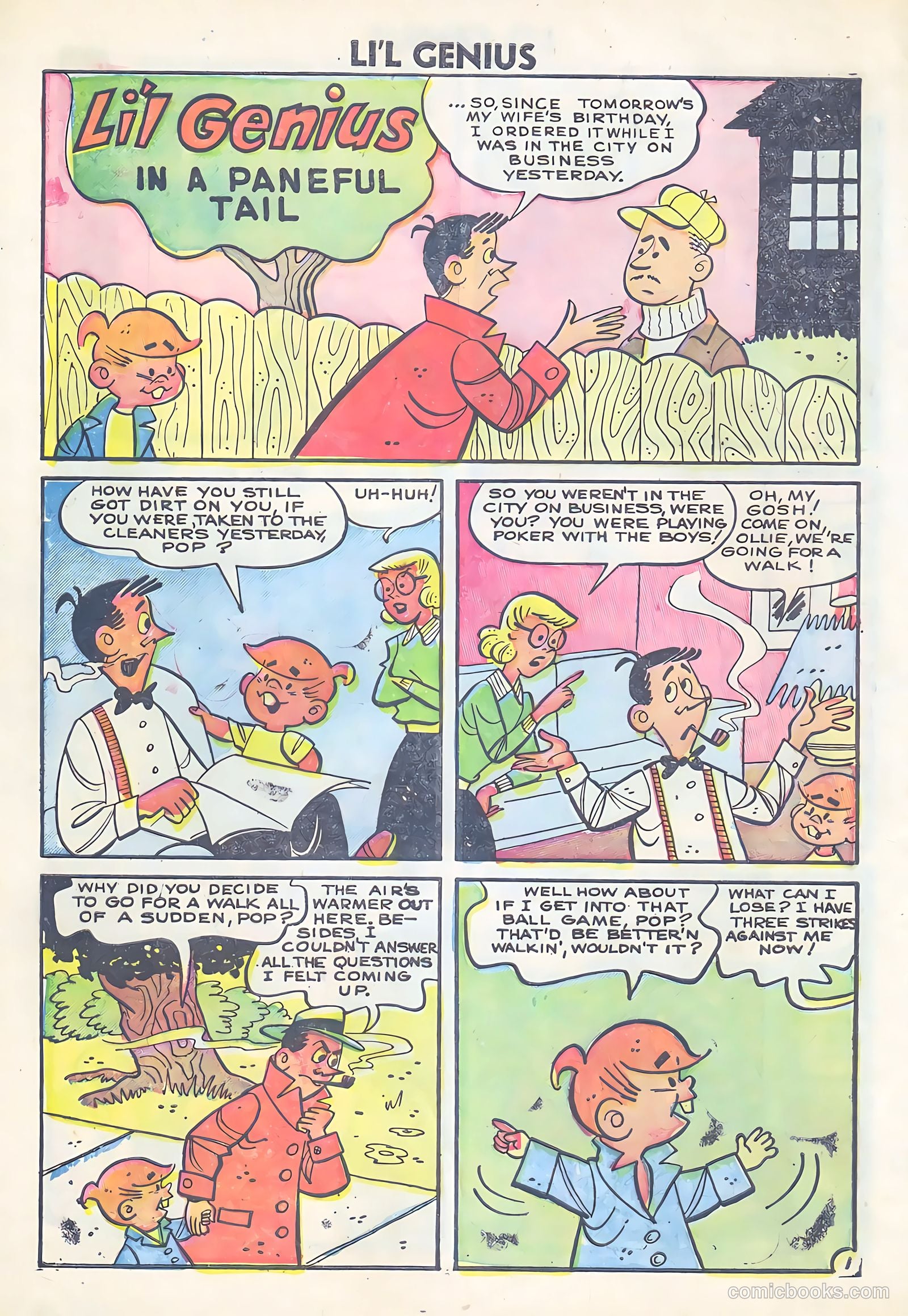 Li'l Genius #10 (1956) — page 8 of 36