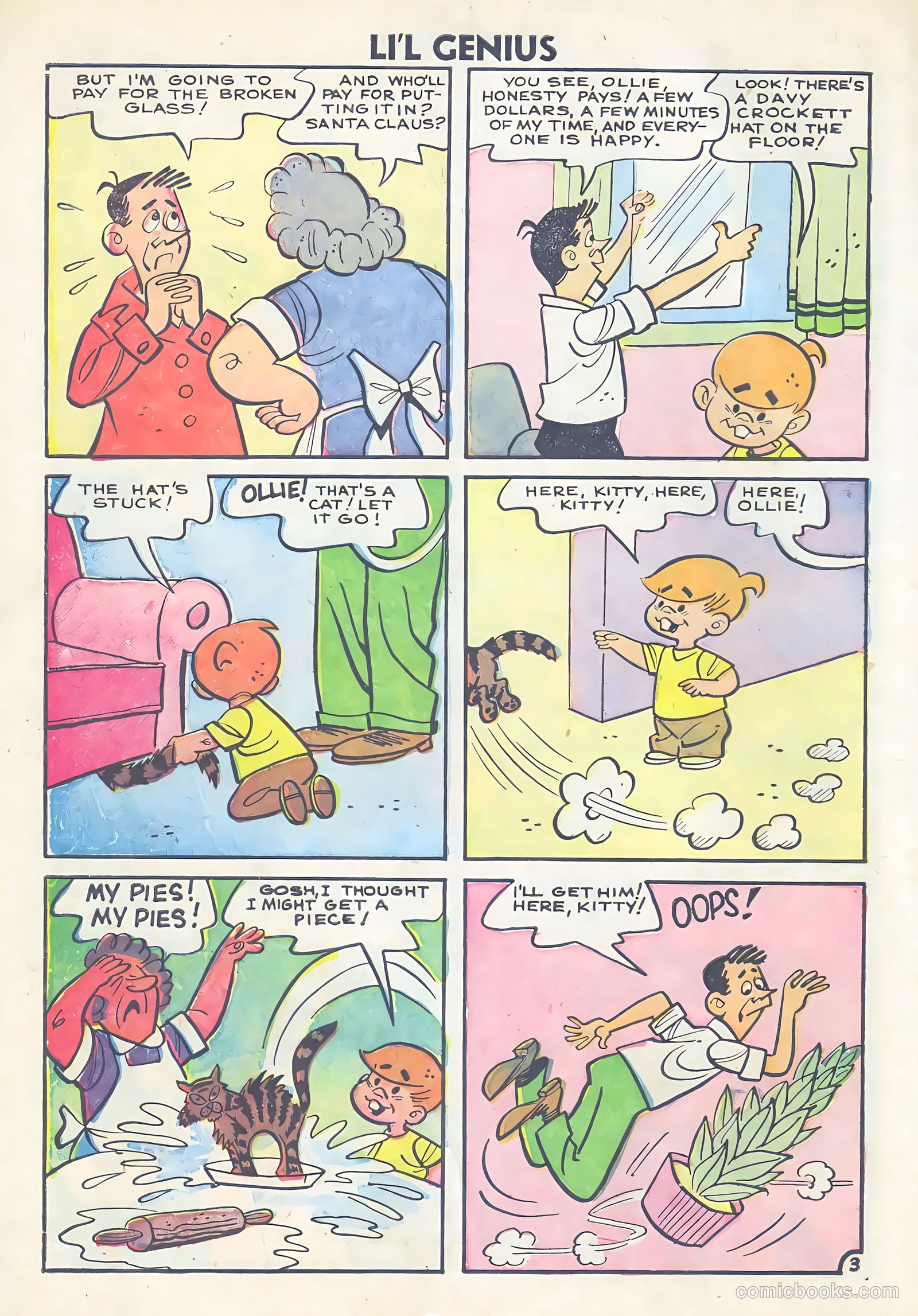 Li'l Genius #10 (1956) — page 10 of 36