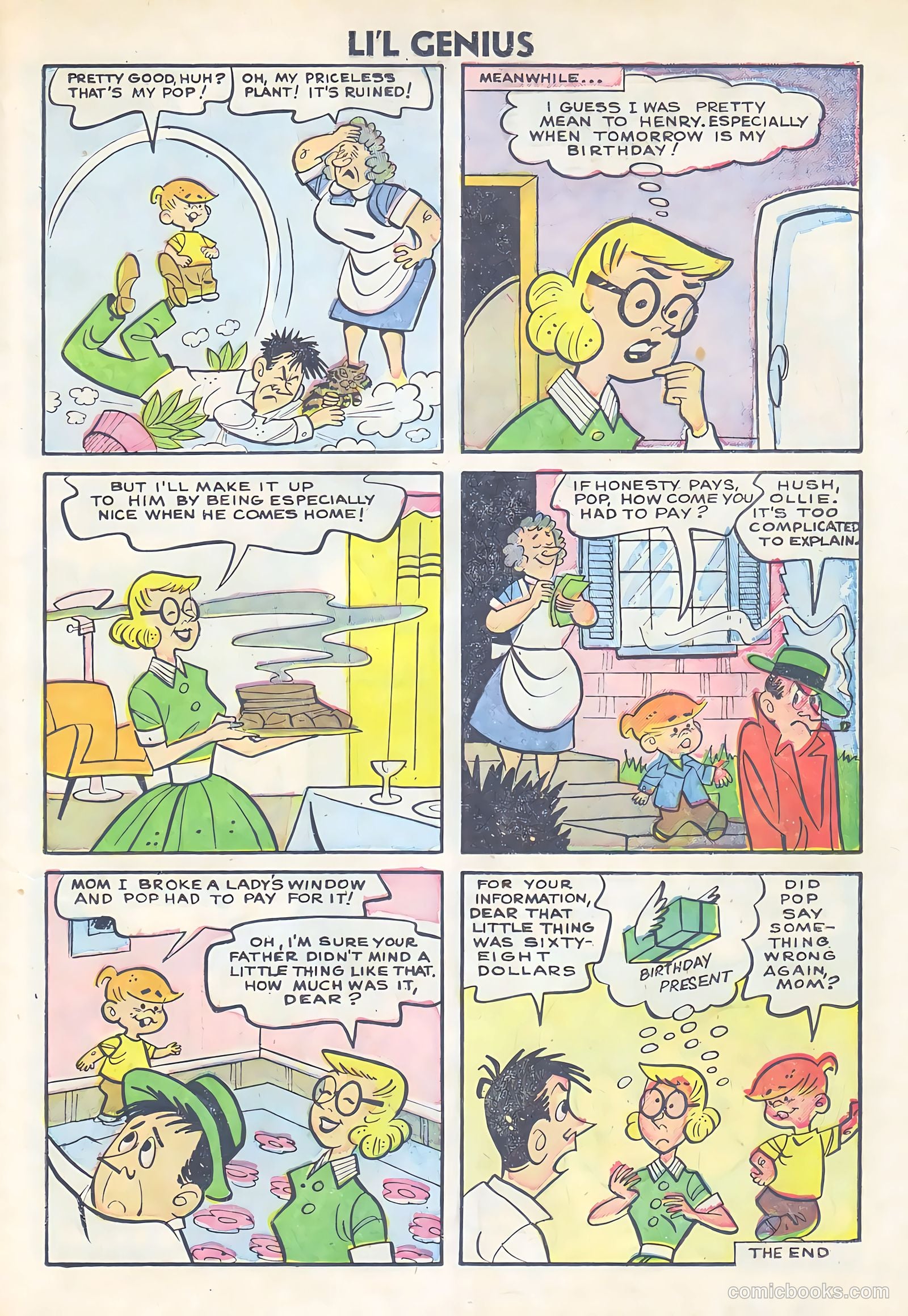 Li'l Genius #10 (1956) — page 11 of 36