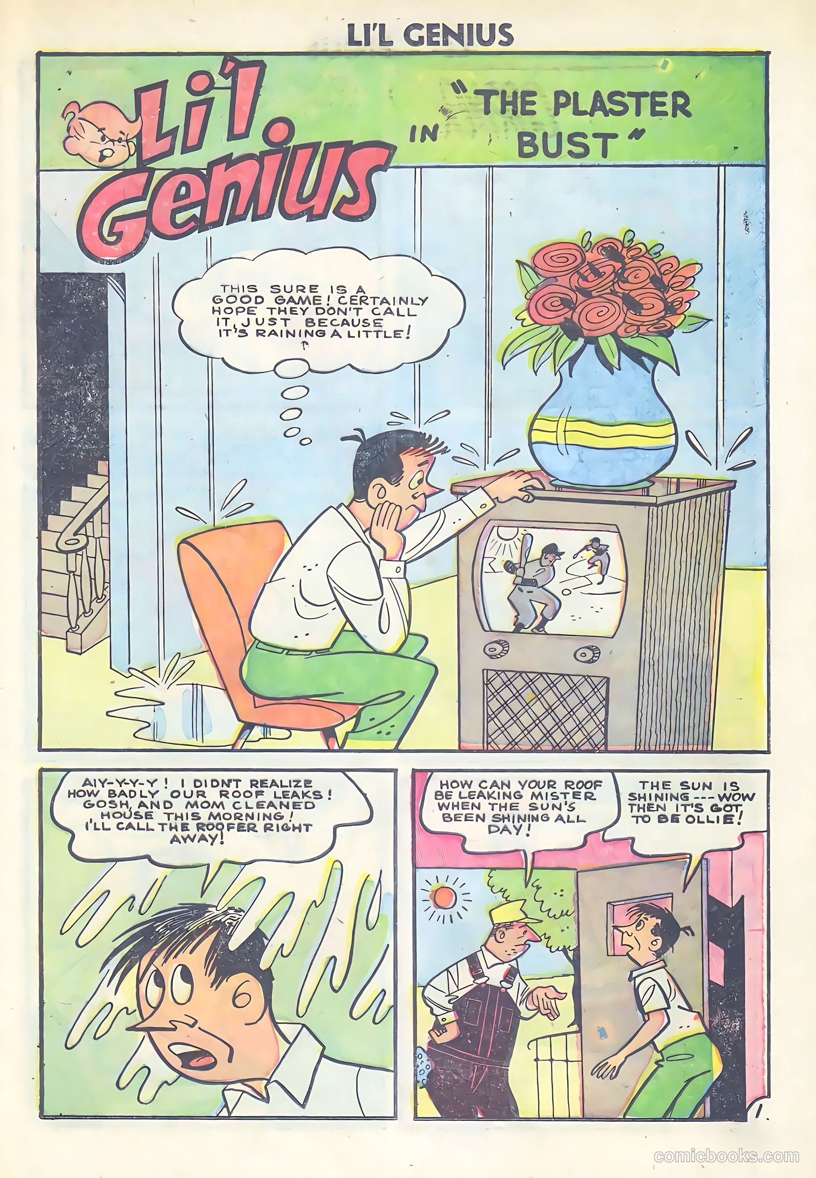 Li'l Genius #10 (1956) — page 13 of 36