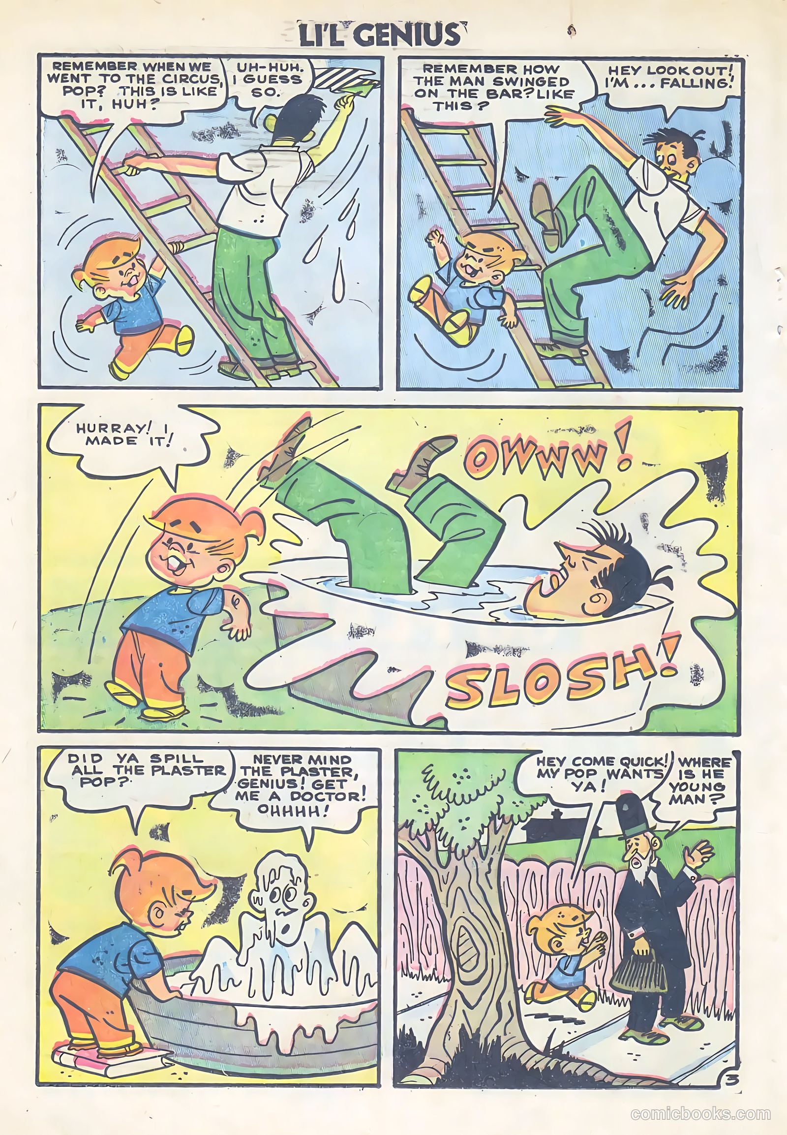 Li'l Genius #10 (1956) — page 16 of 36