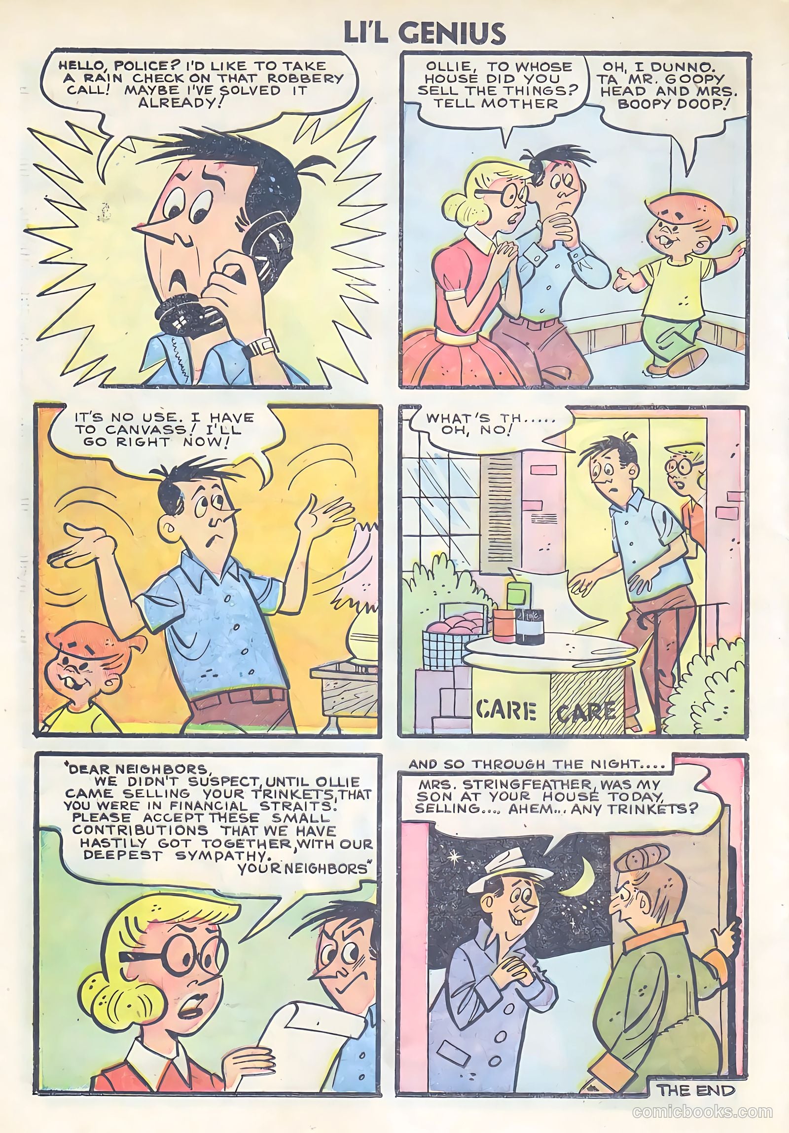 Li'l Genius #10 (1956) — page 24 of 36
