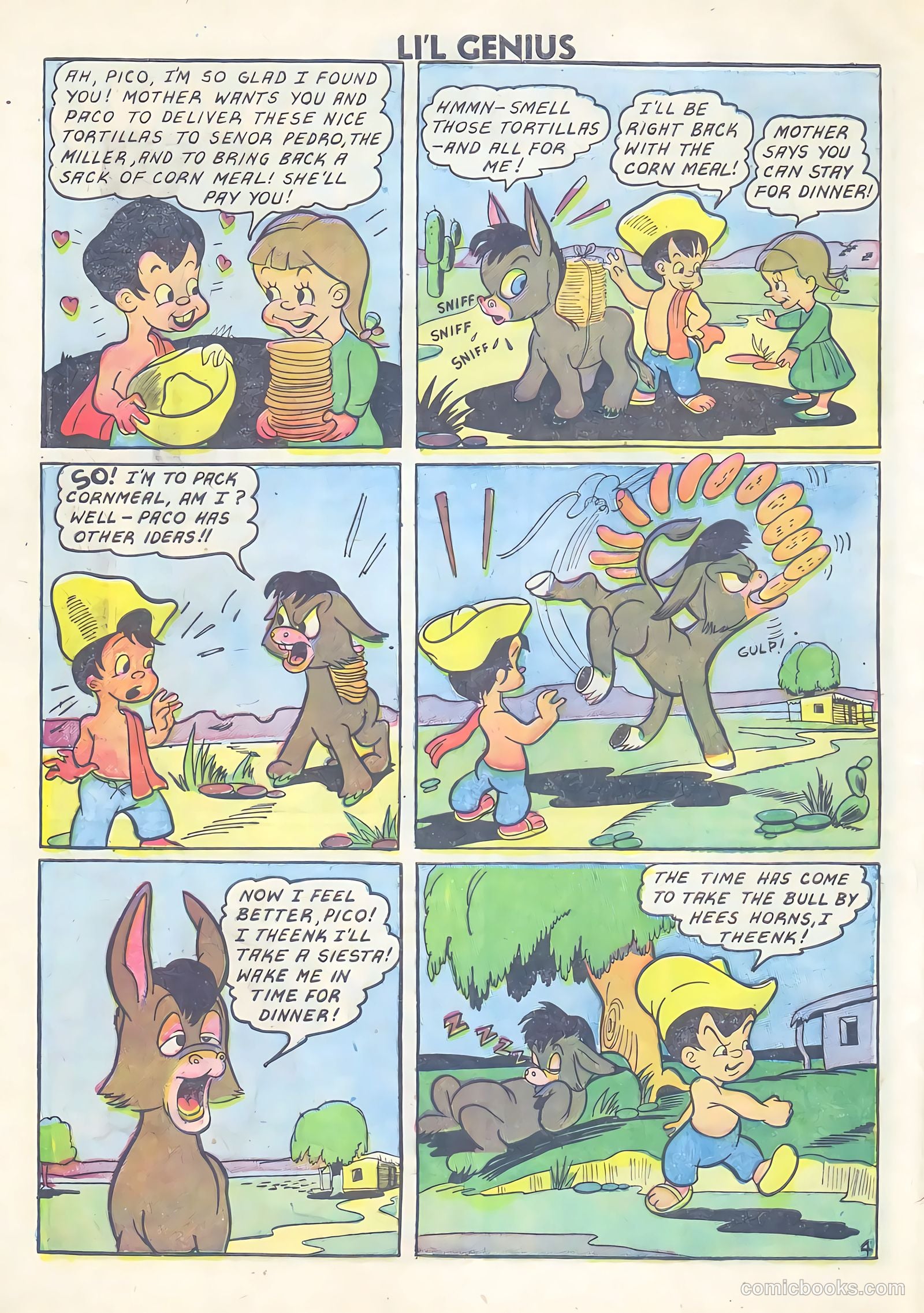 Li'l Genius #10 (1956) — page 28 of 36
