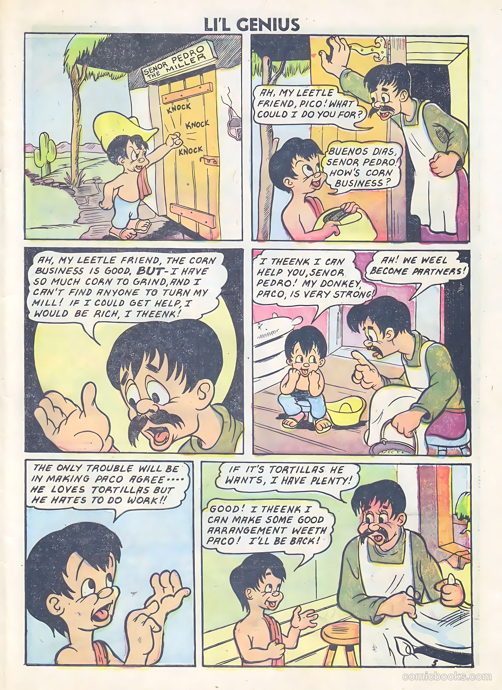 Li'l Genius #10 (1956) — page 29 of 36