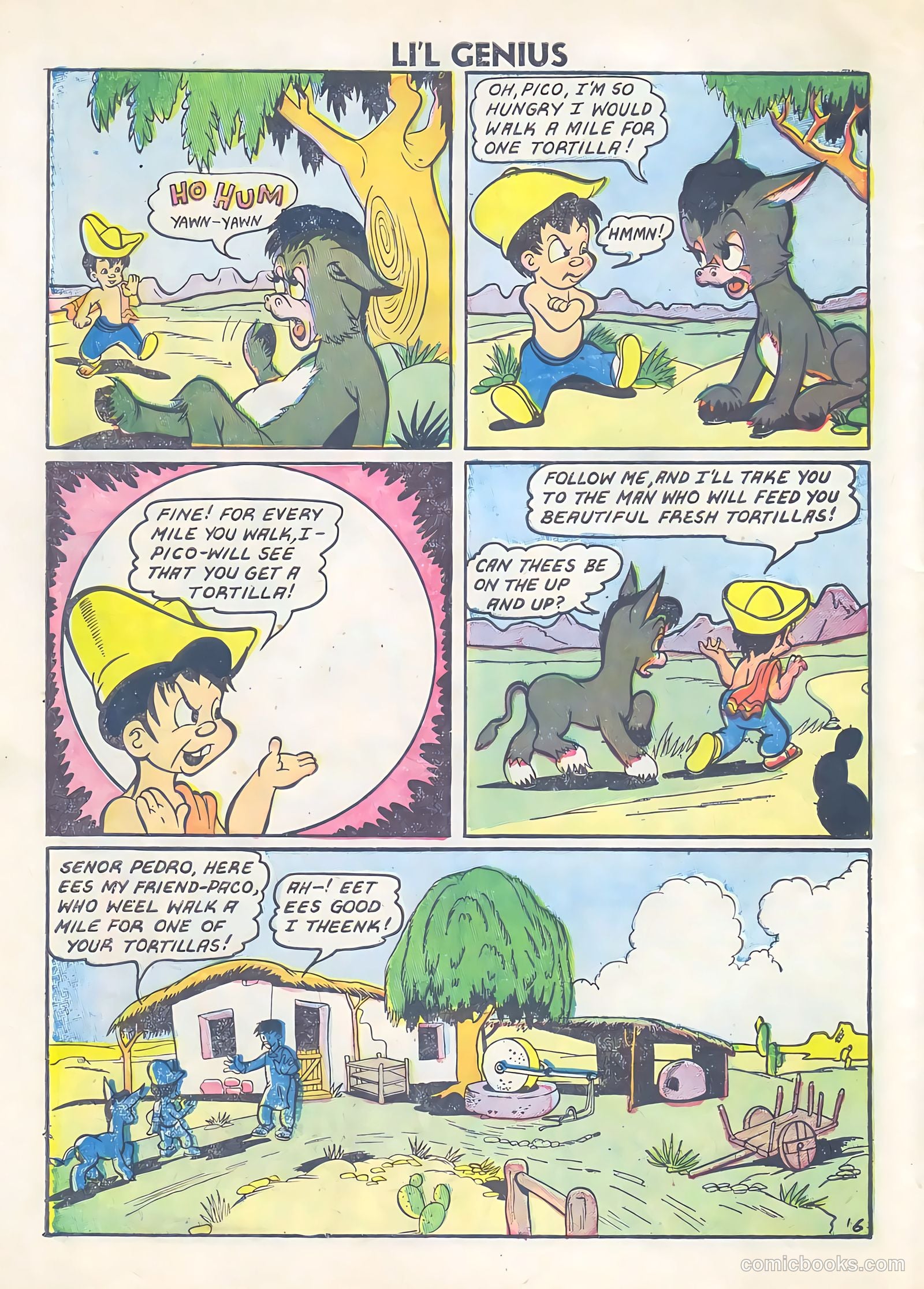 Li'l Genius #10 (1956) — page 30 of 36