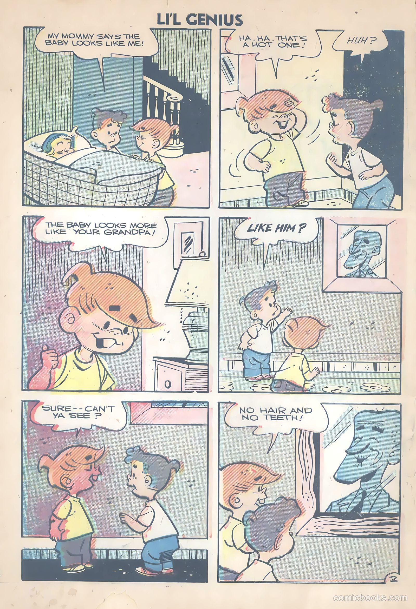 Li'l Genius #11 (1956) — page 4 of 36