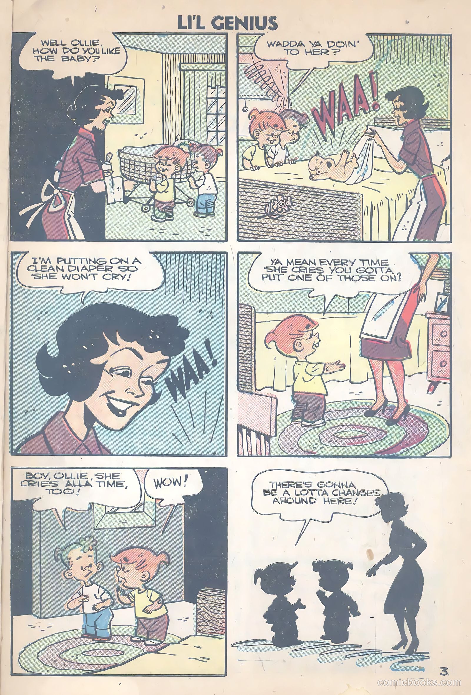 Li'l Genius #11 (1956) — page 5 of 36