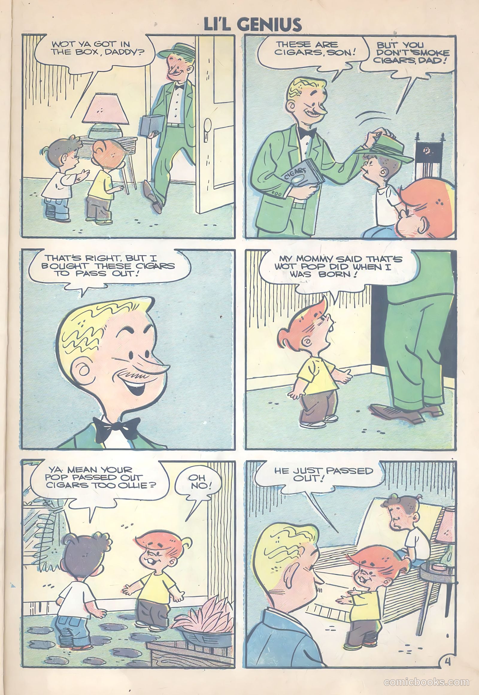 Li'l Genius #11 (1956) — page 7 of 36