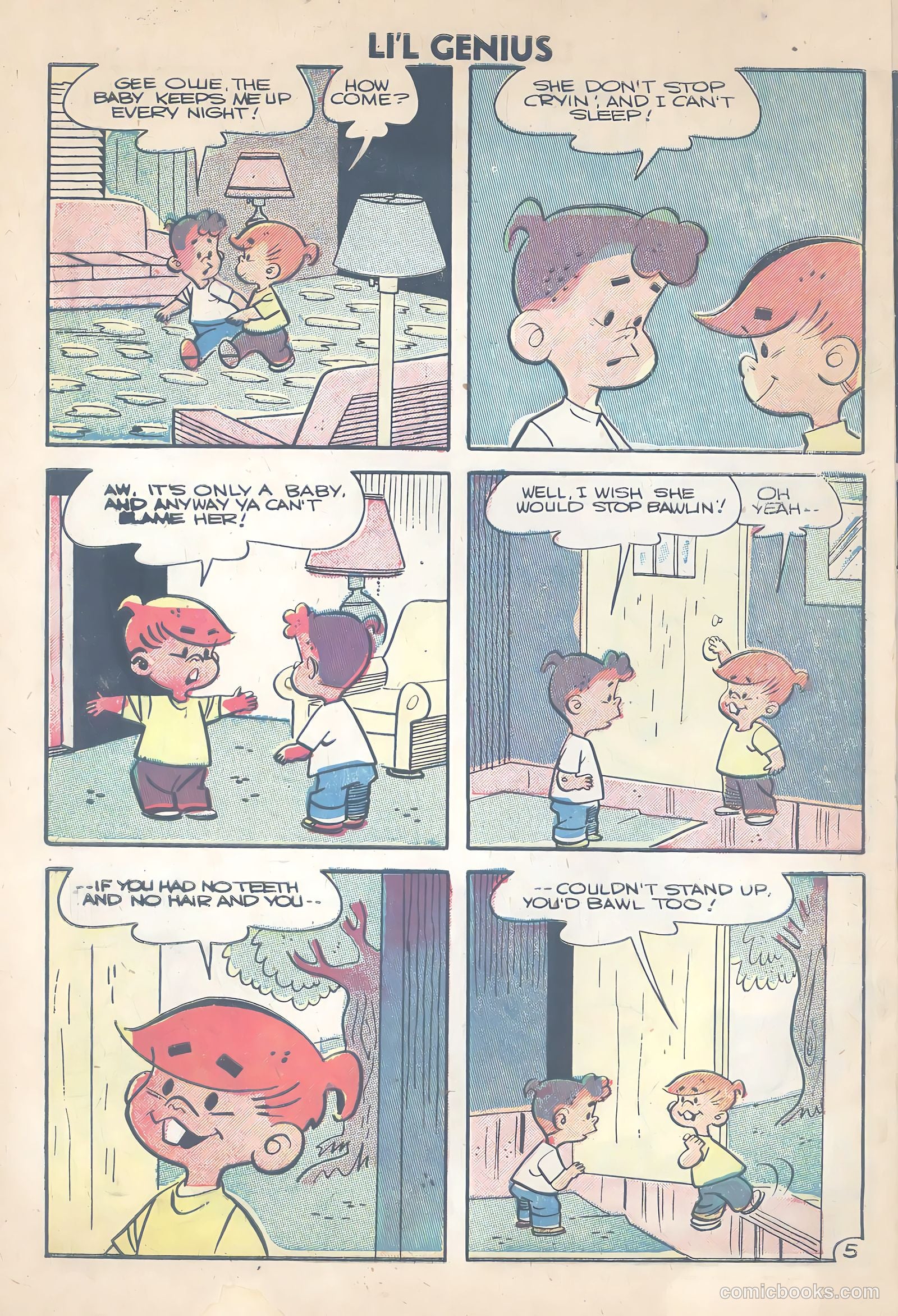 Li'l Genius #11 (1956) — page 8 of 36