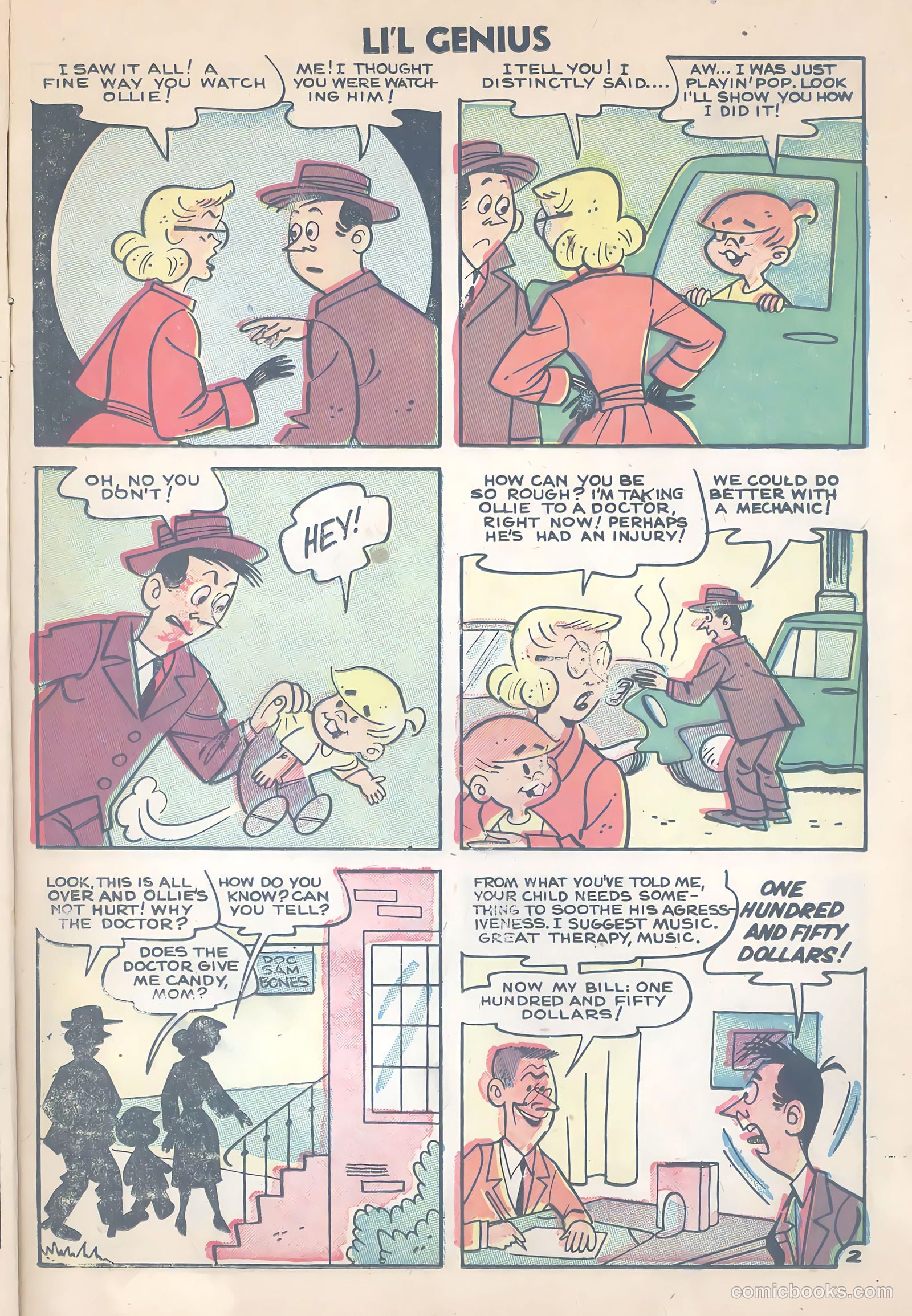 Li'l Genius #11 (1956) — page 11 of 36