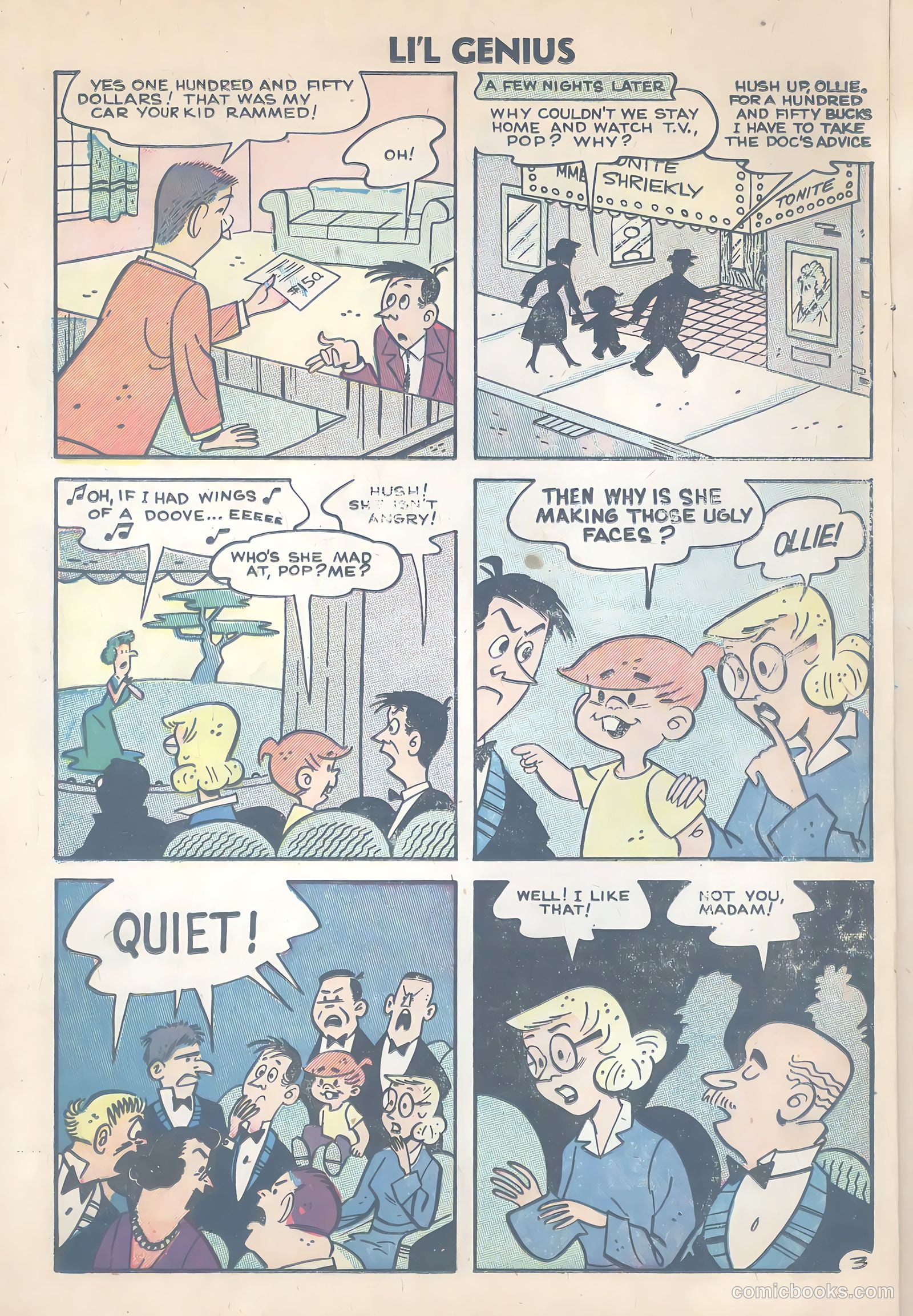 Li'l Genius #11 (1956) — page 12 of 36