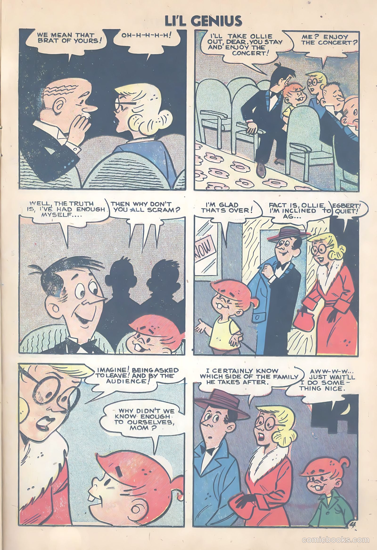 Li'l Genius #11 (1956) — page 13 of 36